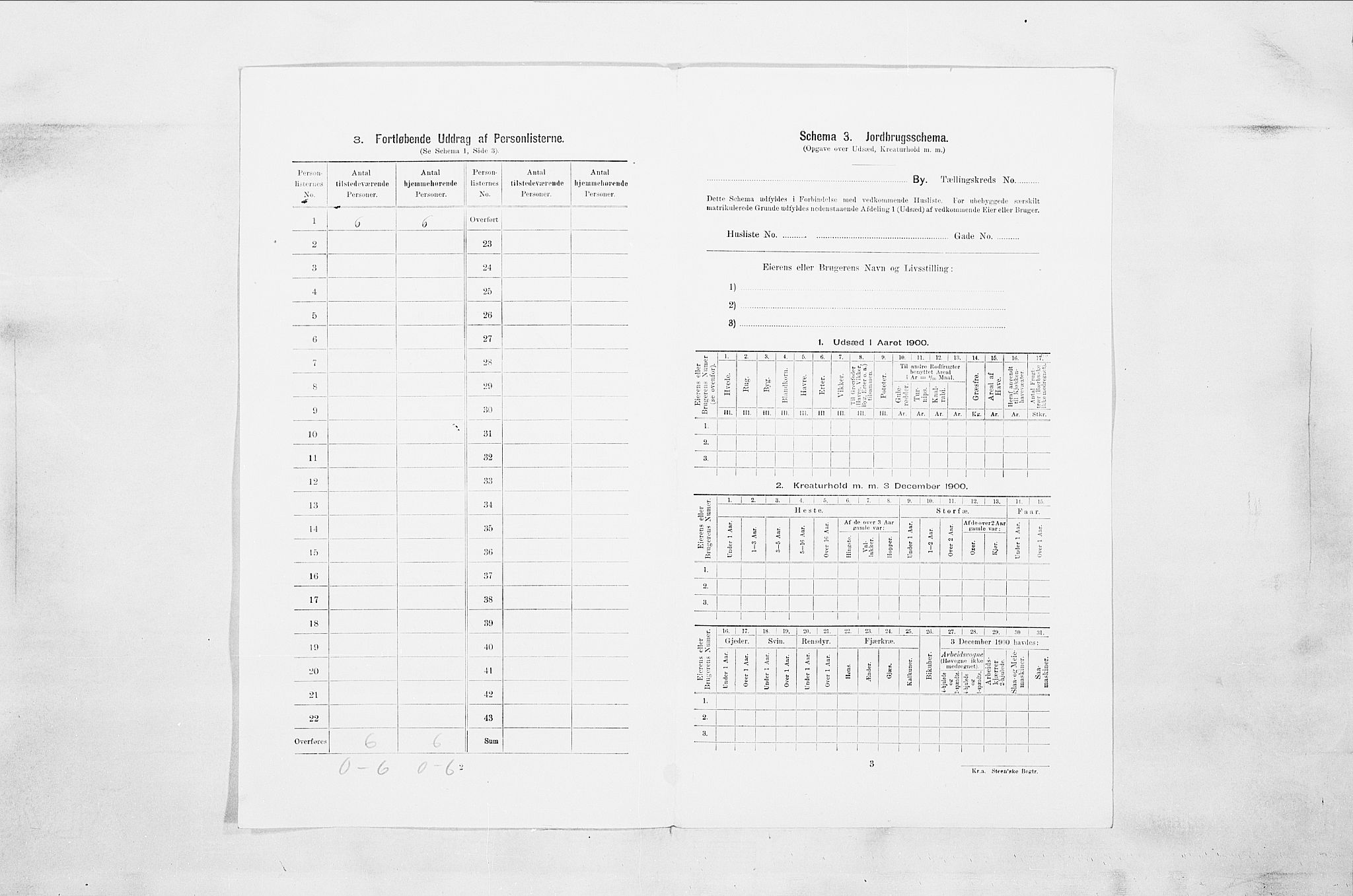 SAO, Folketelling 1900 for 0104 Moss kjøpstad, 1900