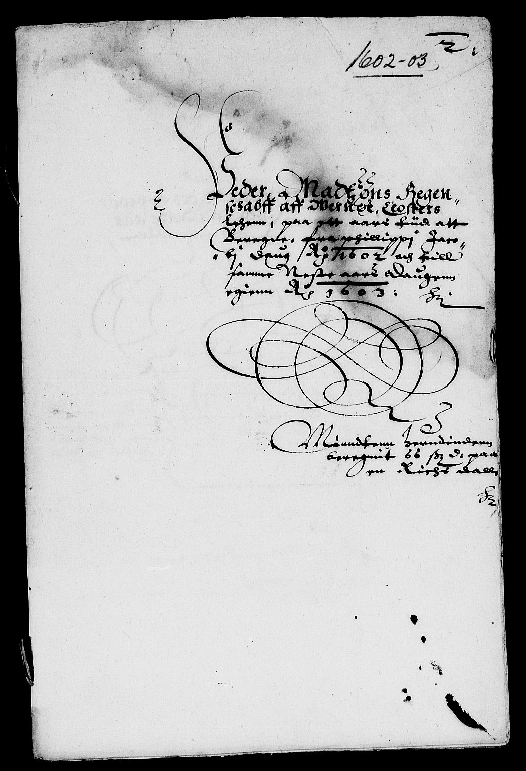 Rentekammeret inntil 1814, Reviderte regnskaper, Lensregnskaper, AV/RA-EA-5023/R/Rb/Rbg/L0001: Verne kloster len, 1599-1619