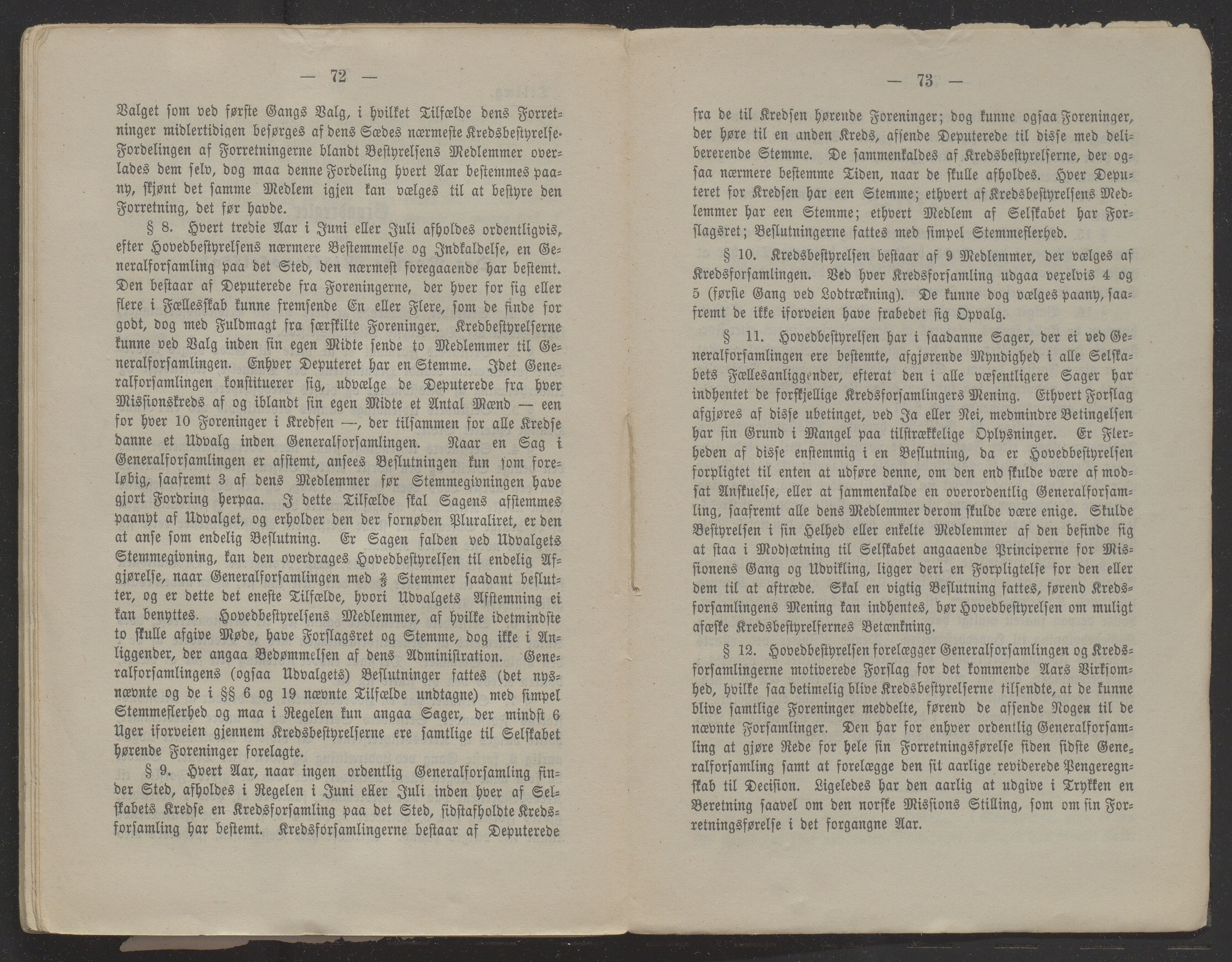 Det Norske Misjonsselskap - hovedadministrasjonen, VID/MA-A-1045/D/Db/Dba/L0338/0009: Beretninger, Bøker, Skrifter o.l   / Årsberetninger 40. , 1882, s. 72-73