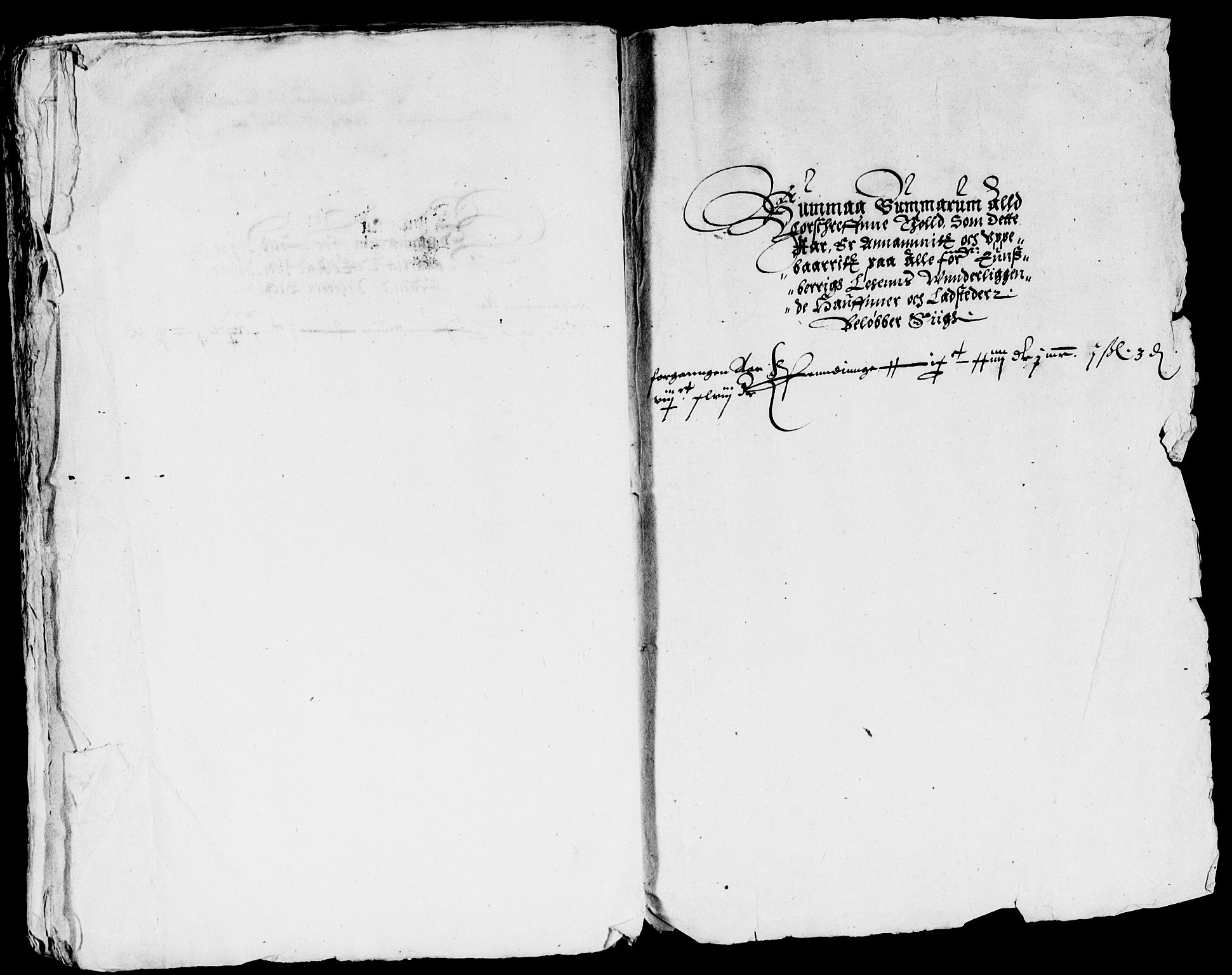 Rentekammeret inntil 1814, Reviderte regnskaper, Lensregnskaper, AV/RA-EA-5023/R/Rb/Rbo/L0001: Tønsberg len, 1584-1612