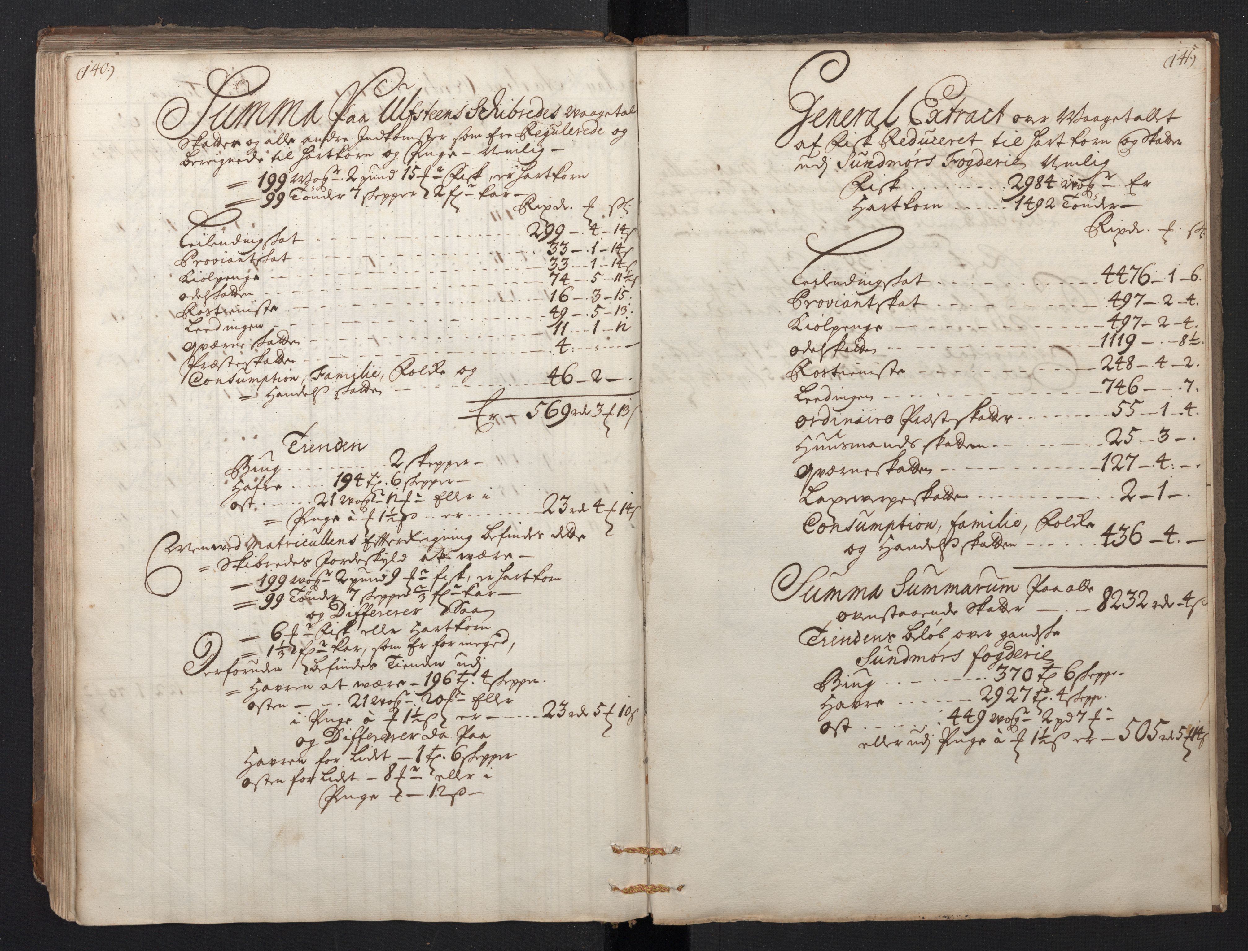 Rentekammeret inntil 1814, Realistisk ordnet avdeling, AV/RA-EA-4070/N/Nb/Nbf/L0149: Sunnmøre, prøvematrikkel, 1714, s. 129