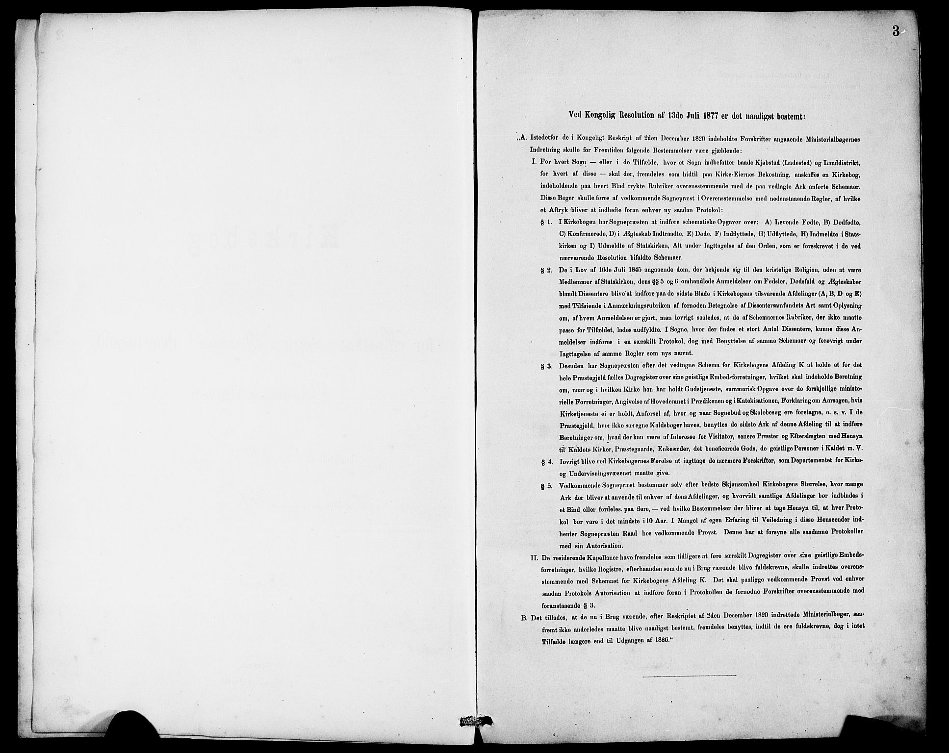 Rennesøy sokneprestkontor, SAST/A -101827/H/Ha/Hab/L0010: Klokkerbok nr. B 9, 1890-1918, s. 3