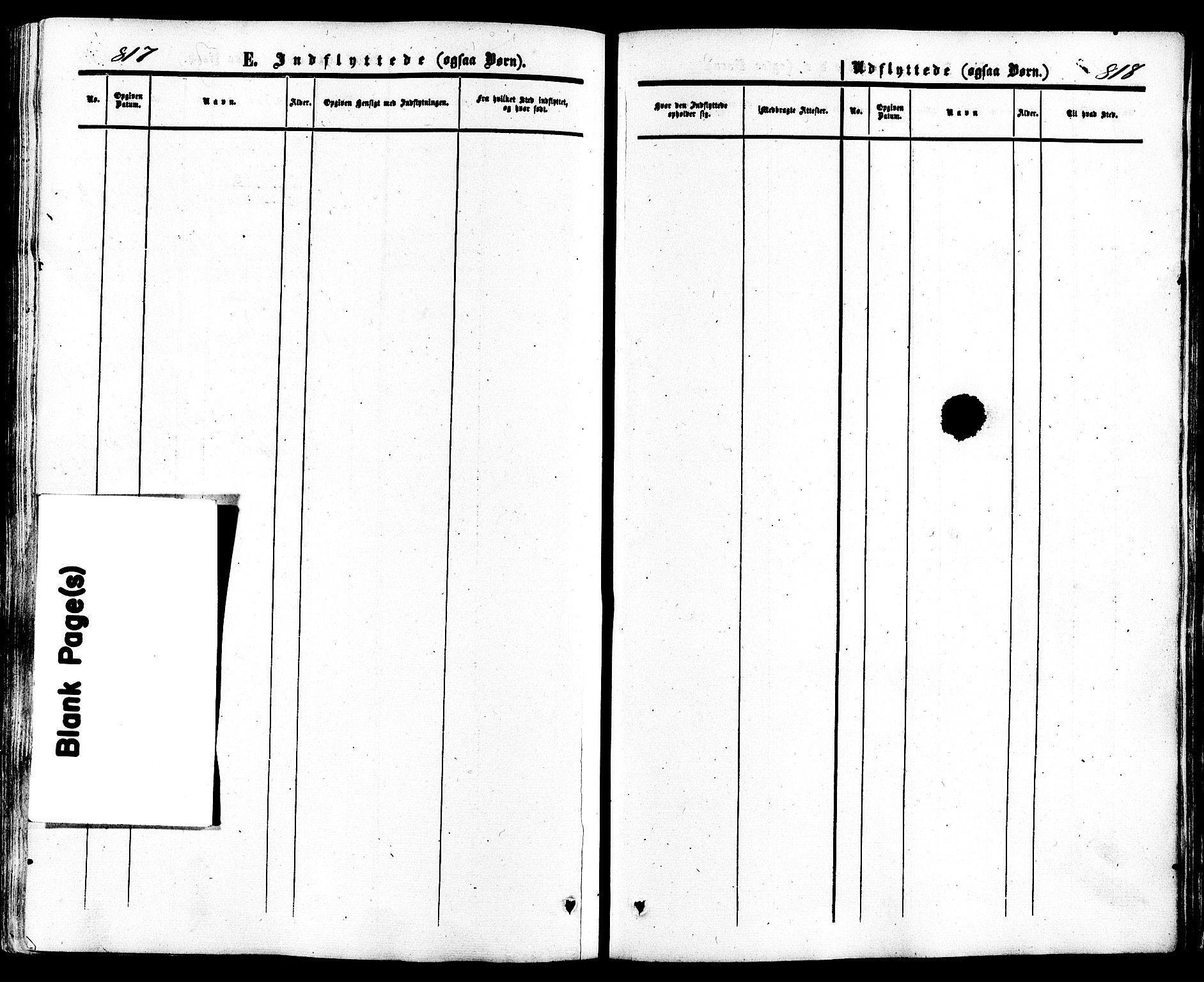 Ramnes kirkebøker, SAKO/A-314/F/Fa/L0006: Ministerialbok nr. I 6, 1862-1877, s. 817-818