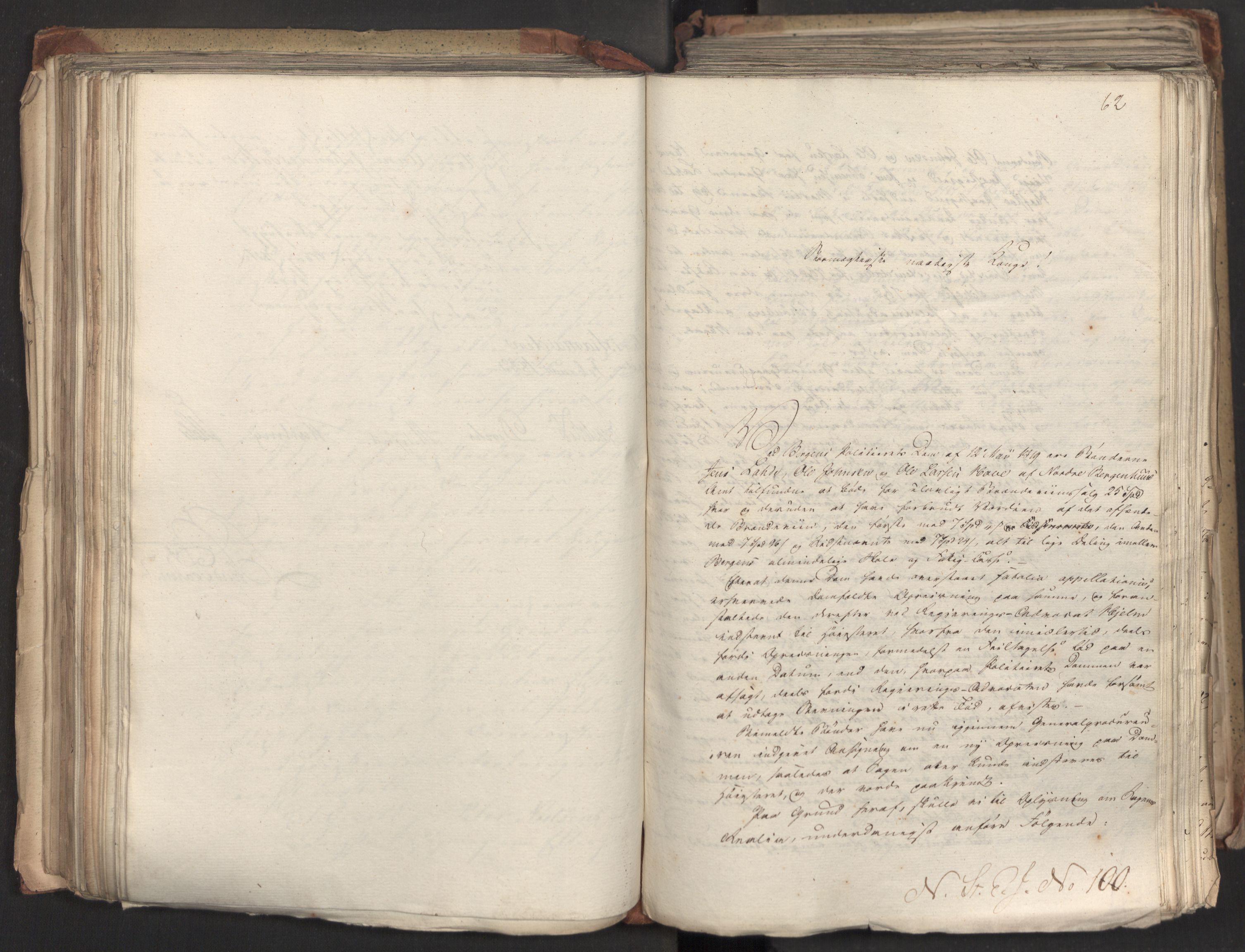 Statsrådsavdelingen i Stockholm, AV/RA-S-1003/D/Da/L0033: Regjeringsinnstillinger nr. 1-274, 1823, s. 266