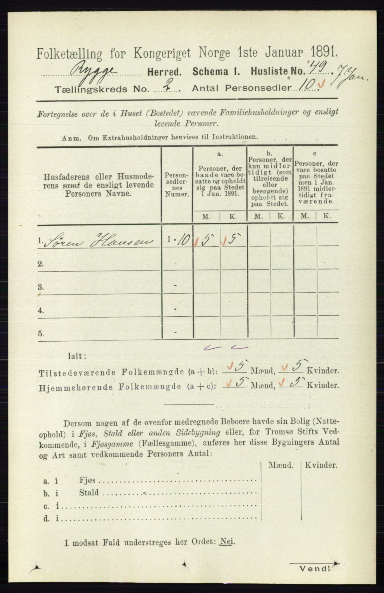 RA, Folketelling 1891 for 0136 Rygge herred, 1891, s. 955