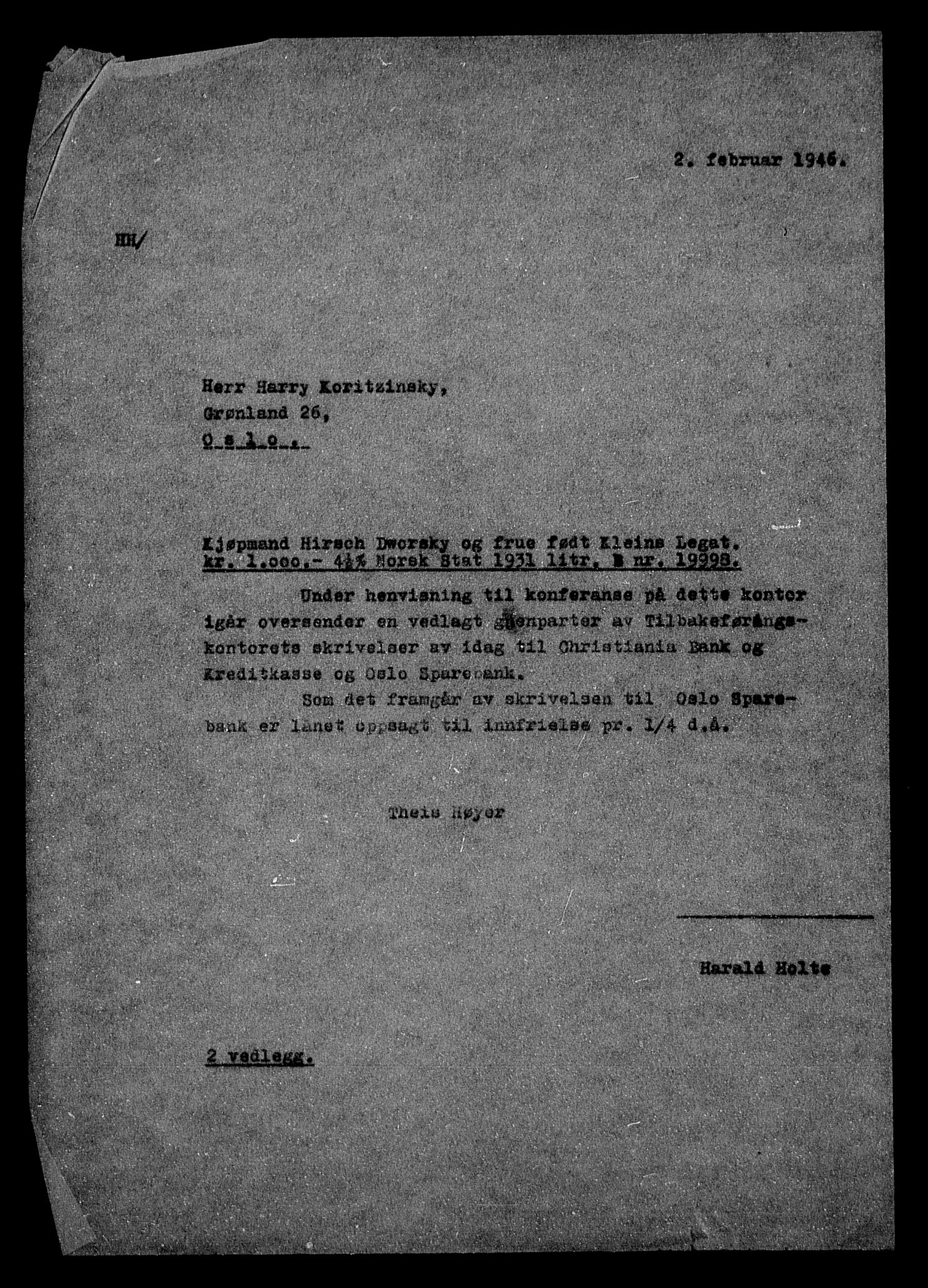 Justisdepartementet, Tilbakeføringskontoret for inndratte formuer, AV/RA-S-1564/H/Hc/Hcc/L0931: --, 1945-1947, s. 375