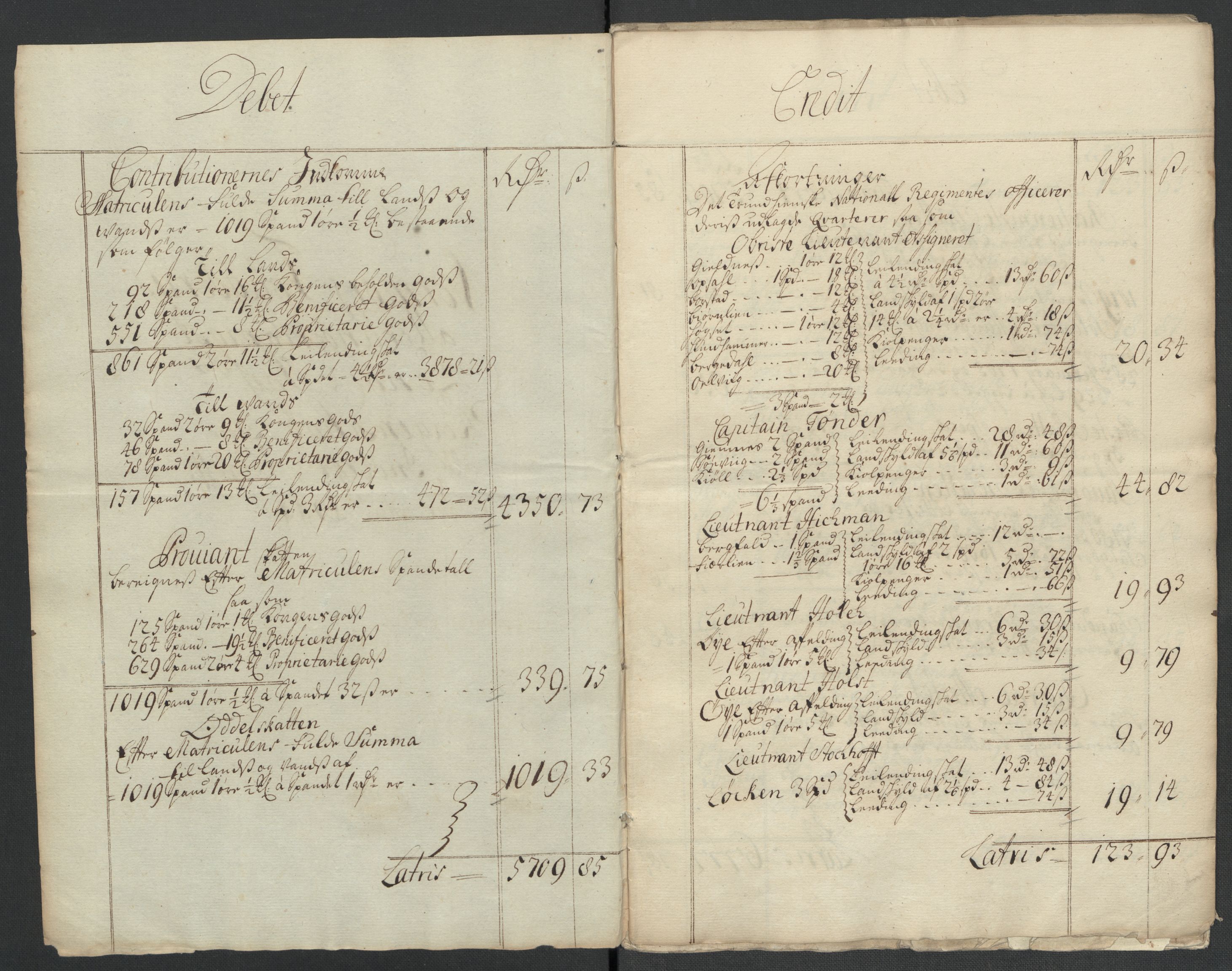Rentekammeret inntil 1814, Reviderte regnskaper, Fogderegnskap, RA/EA-4092/R56/L3745: Fogderegnskap Nordmøre, 1711, s. 5