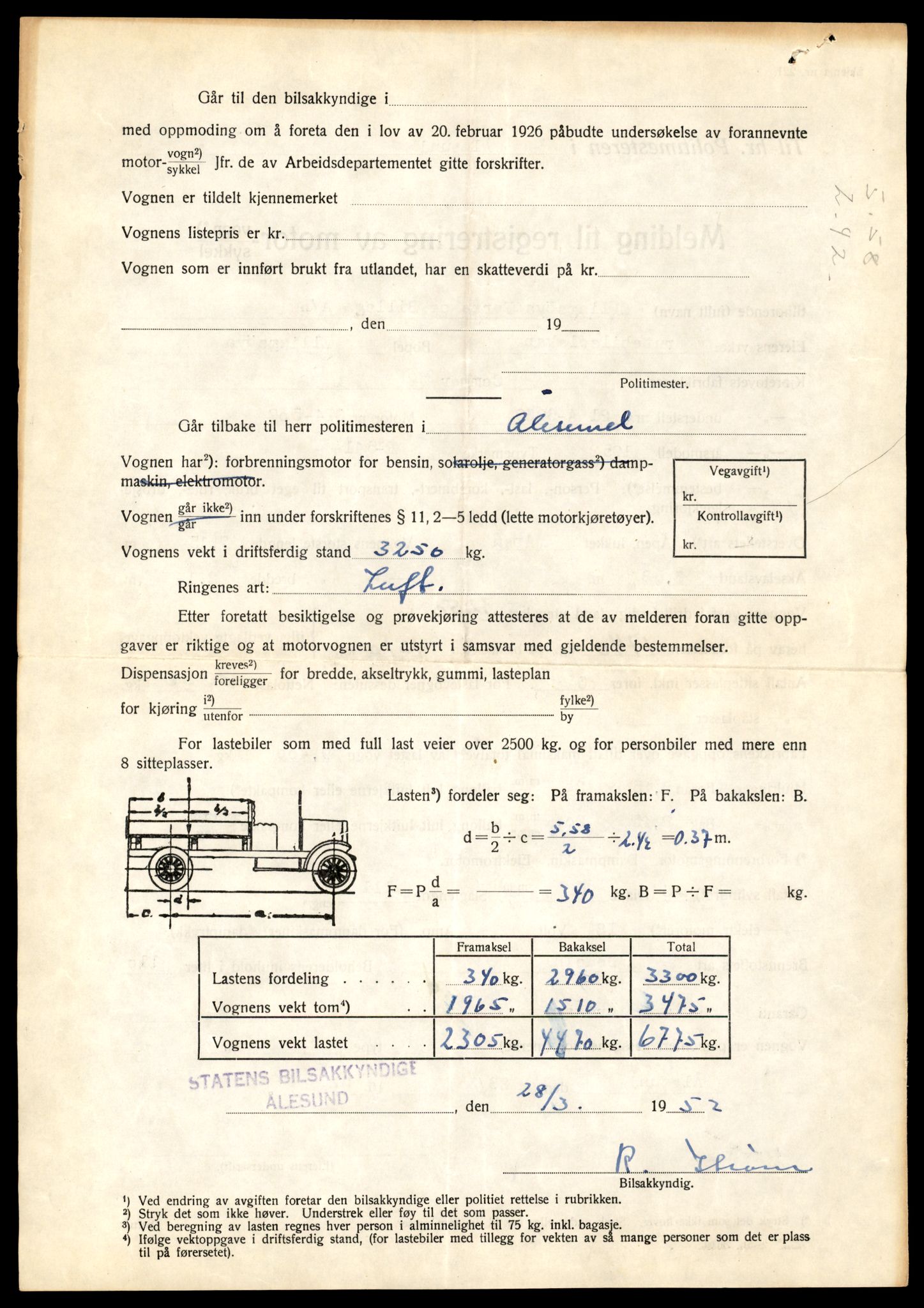 Møre og Romsdal vegkontor - Ålesund trafikkstasjon, AV/SAT-A-4099/F/Fe/L0036: Registreringskort for kjøretøy T 12831 - T 13030, 1927-1998, s. 292