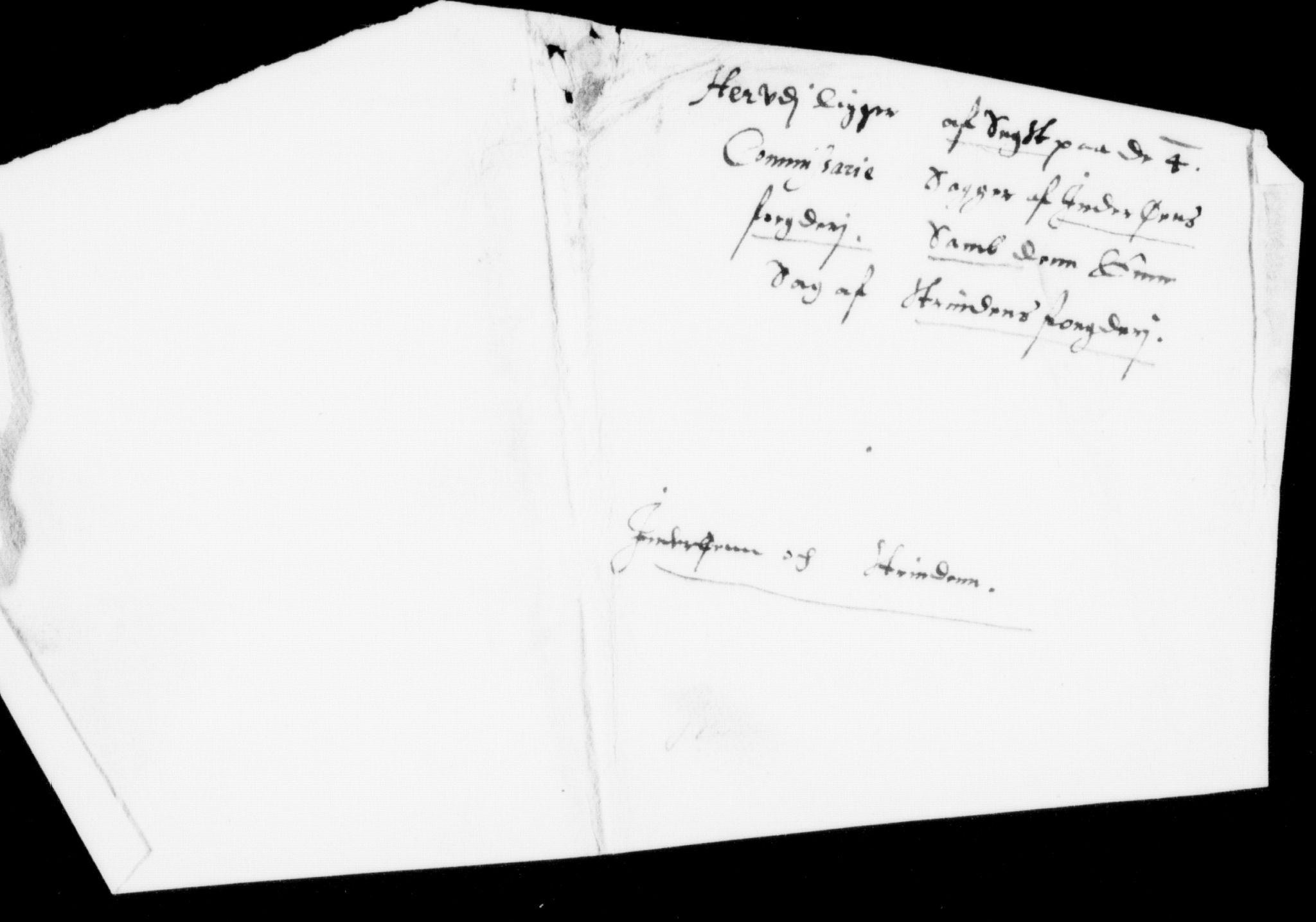 Danske Kanselli, Skapsaker, AV/RA-EA-4061/F/L0012: Skap 8, pakke 152A, 1612-1633, s. 7