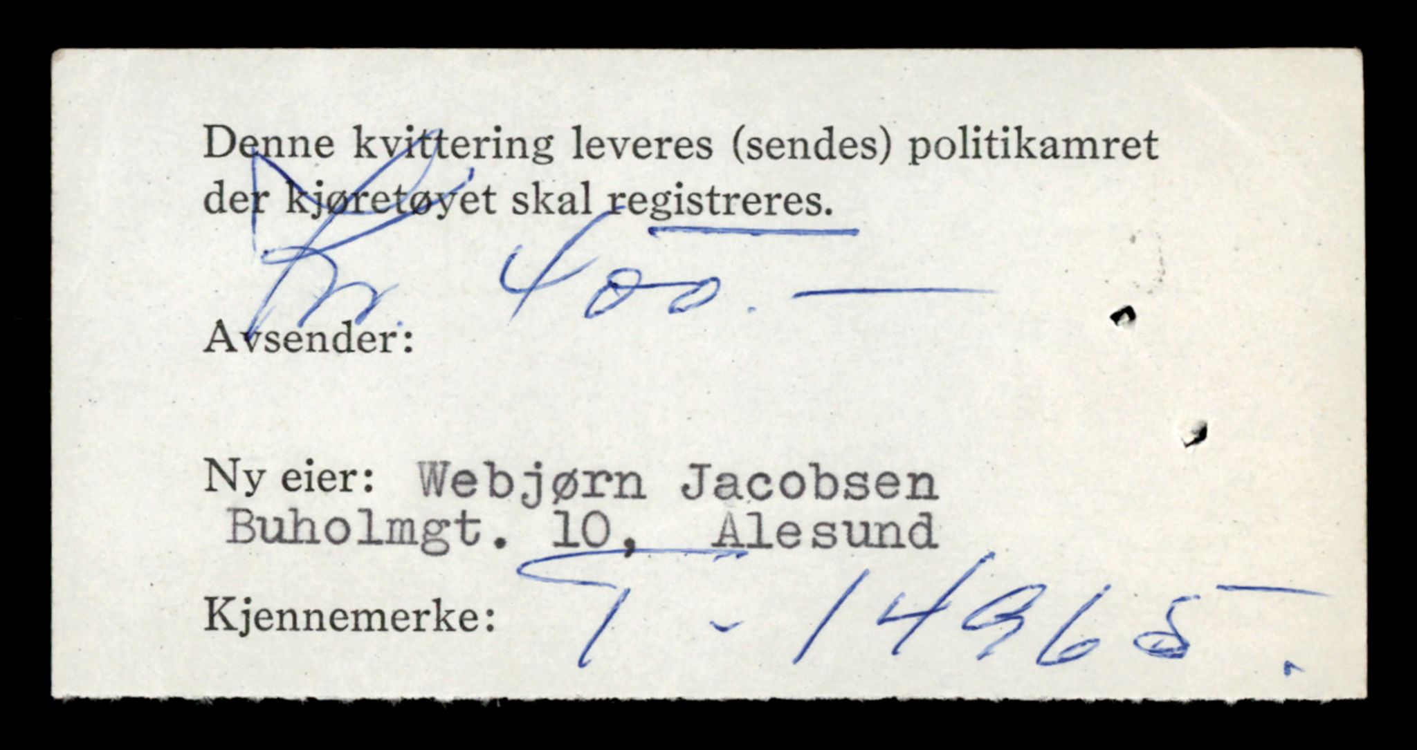 Møre og Romsdal vegkontor - Ålesund trafikkstasjon, AV/SAT-A-4099/F/Fe/L0049: Registreringskort for kjøretøy T 14864 - T 18613, 1927-1998, s. 2364