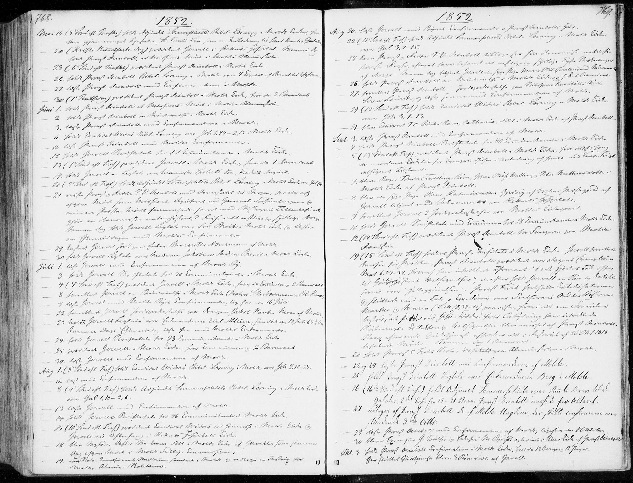 Ministerialprotokoller, klokkerbøker og fødselsregistre - Møre og Romsdal, AV/SAT-A-1454/558/L0689: Ministerialbok nr. 558A03, 1843-1872, s. 768-769