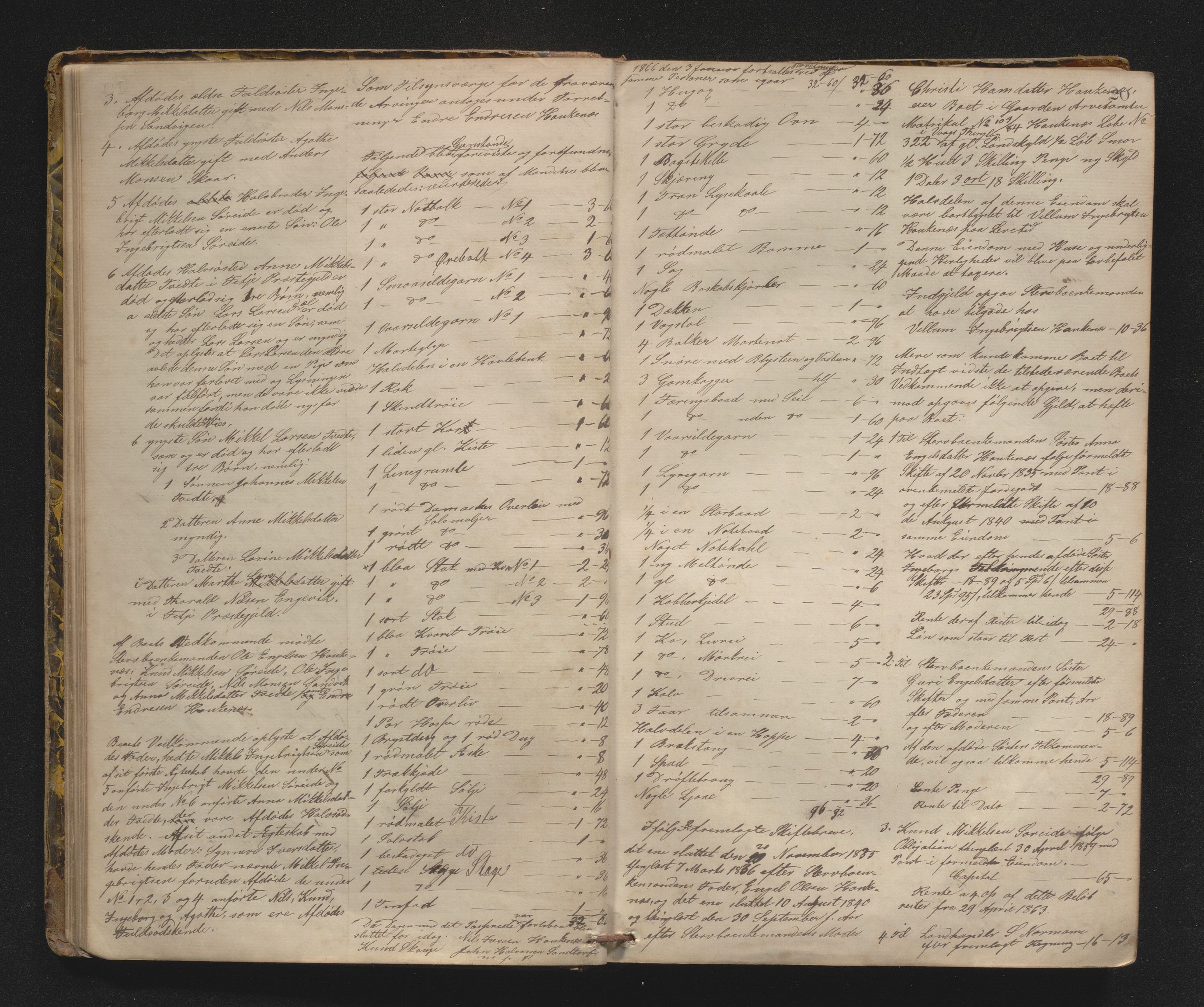 Lensmannen i Sund og Austevoll, AV/SAB-A-35201/0006/L0010: Registreringsprotokoll, 1863-1877, s. 19b-20a