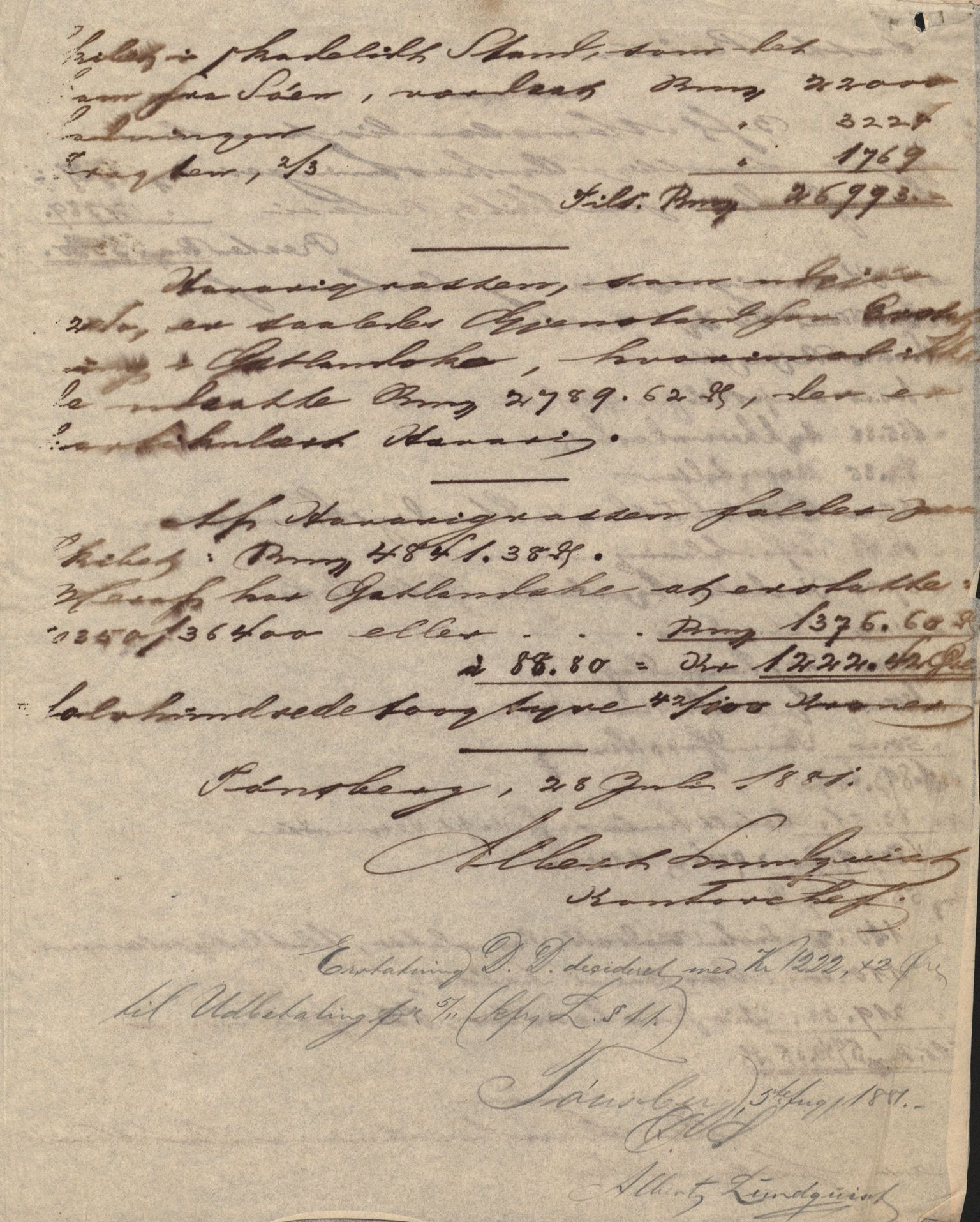 Pa 63 - Østlandske skibsassuranceforening, VEMU/A-1079/G/Ga/L0014/0001: Havaridokumenter / Mette, Margrethe, Eliezer, Dagny, 1881, s. 30