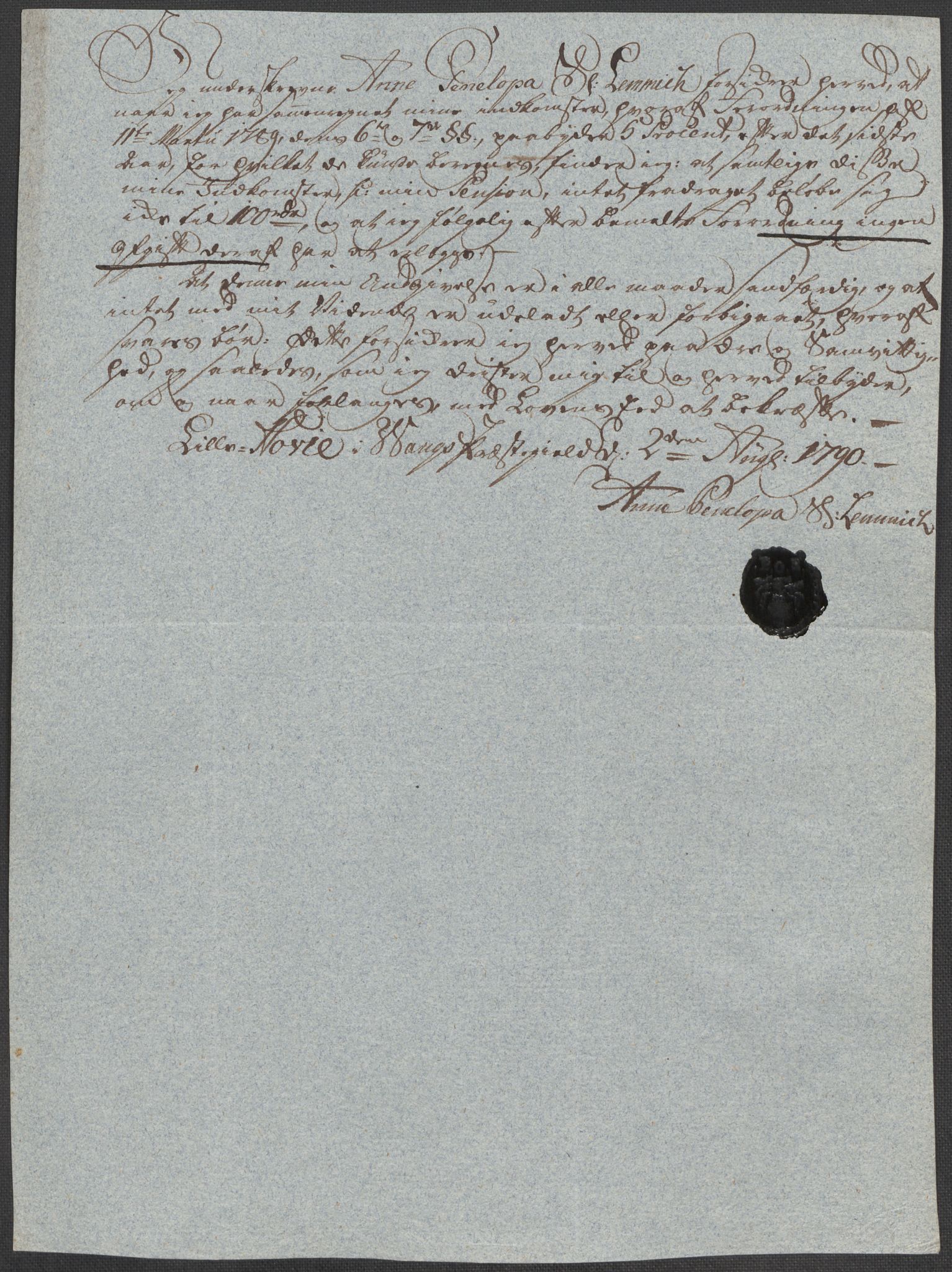 Rentekammeret inntil 1814, Reviderte regnskaper, Mindre regnskaper, RA/EA-4068/Rf/Rfe/L0013: Hedmark fogderi, 1789, s. 211