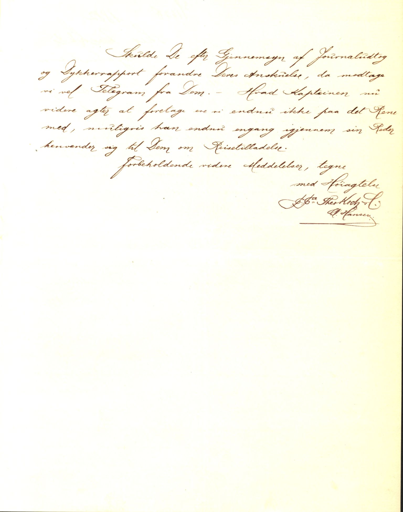 Pa 63 - Østlandske skibsassuranceforening, VEMU/A-1079/G/Ga/L0014/0011: Havaridokumenter / Agra, Anna, Jorsalfarer, Alfen, Uller, Solon, 1882, s. 44