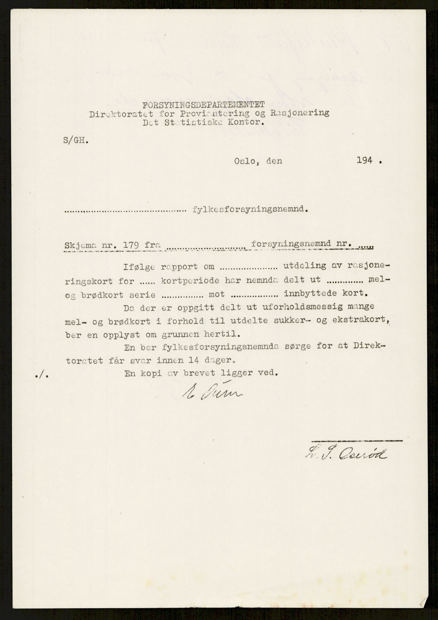 Direktoratet for industriforsyning, Sekretariatet, RA/S-4153/D/Df/L0055: 9. Metallkontoret, 1940-1945, s. 716