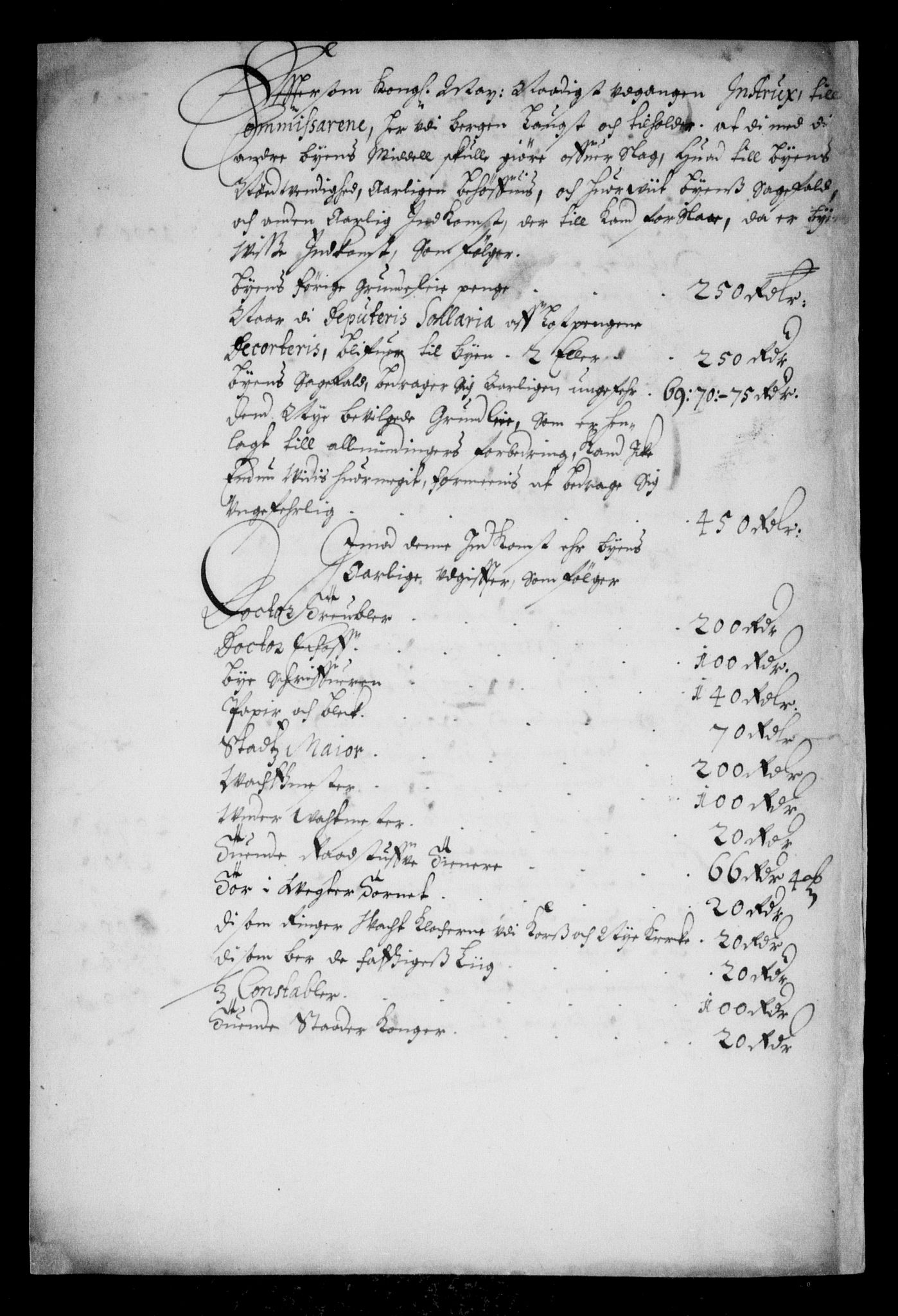Danske Kanselli, Skapsaker, AV/RA-EA-4061/F/L0055: Skap 14, pakke 18A-18B, litra Ø, 1607-1704, s. 13