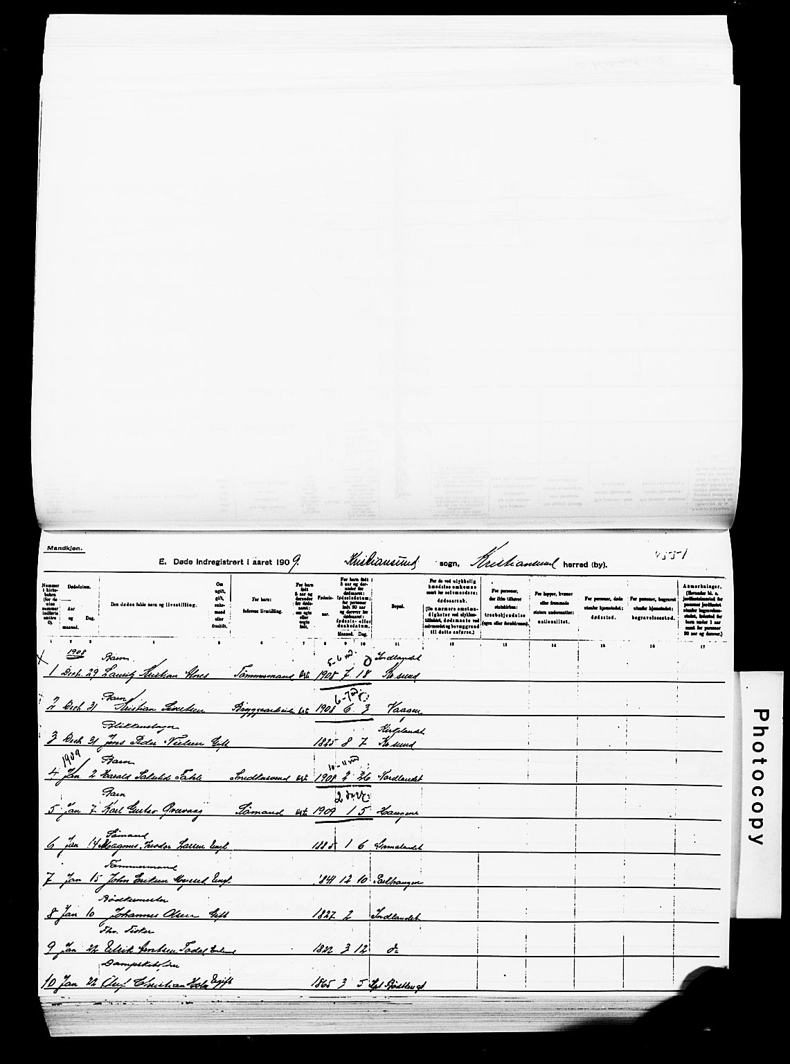 Ministerialprotokoller, klokkerbøker og fødselsregistre - Møre og Romsdal, SAT/A-1454/572/L0860: Ministerialbok nr. 572D04, 1903-1916