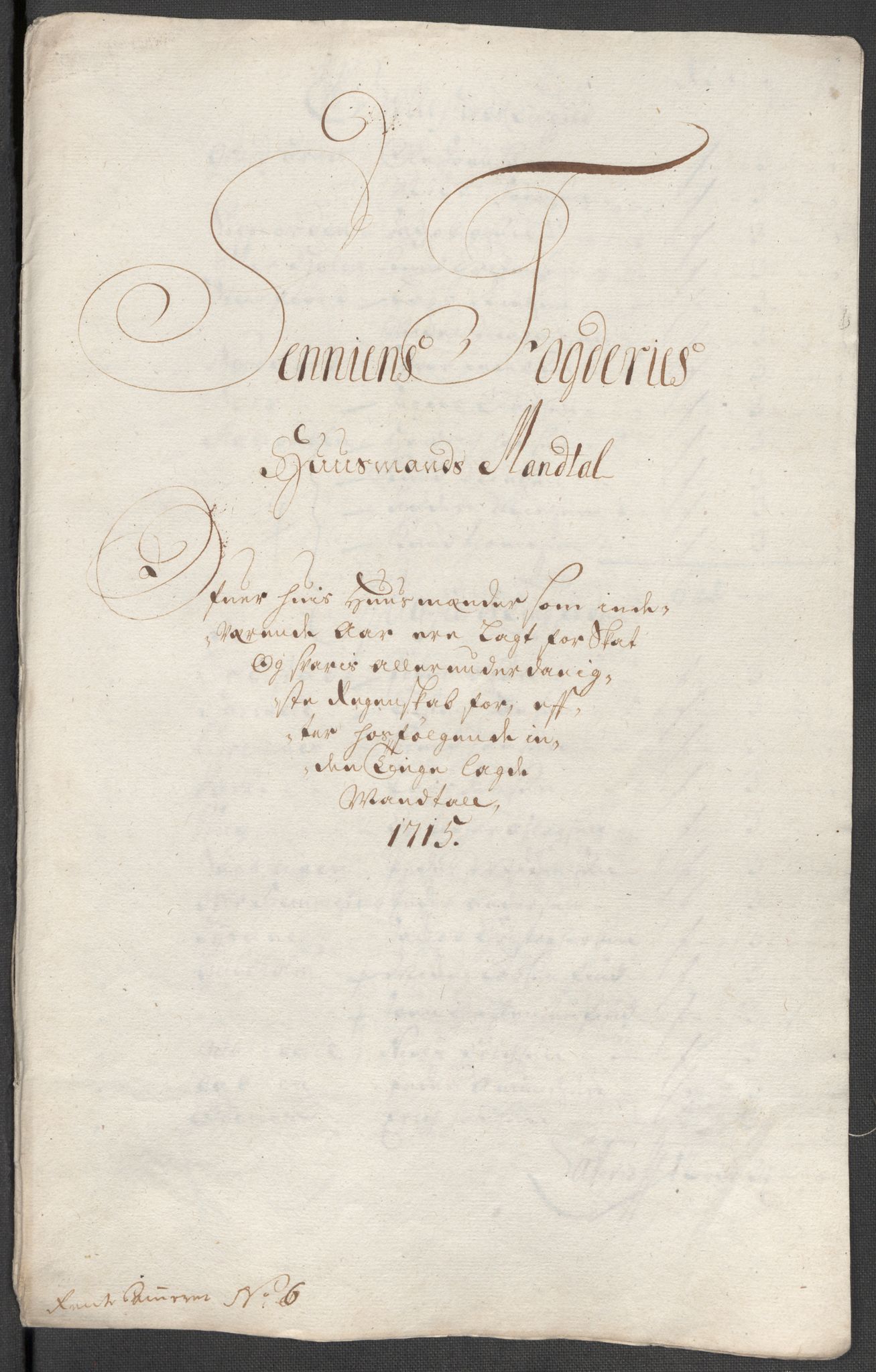 Rentekammeret inntil 1814, Reviderte regnskaper, Fogderegnskap, AV/RA-EA-4092/R68/L4761: Fogderegnskap Senja og Troms, 1715, s. 79