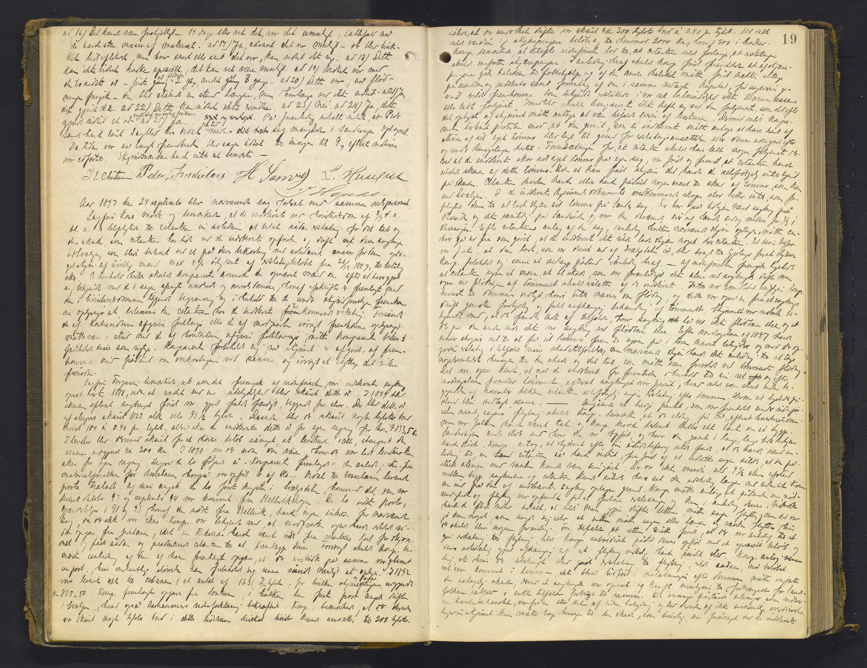 Sunnfjord tingrett, AV/SAB-A-3201/1/F/Fb/Fba/L0054: Ekstrarettsprotokoll, 1891-1908, s. 18b-19a