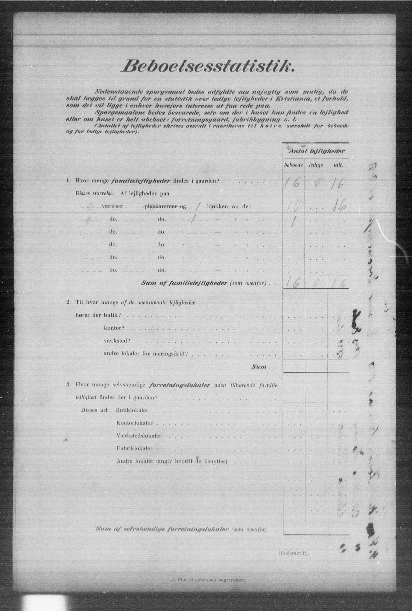 OBA, Kommunal folketelling 31.12.1903 for Kristiania kjøpstad, 1903, s. 9429