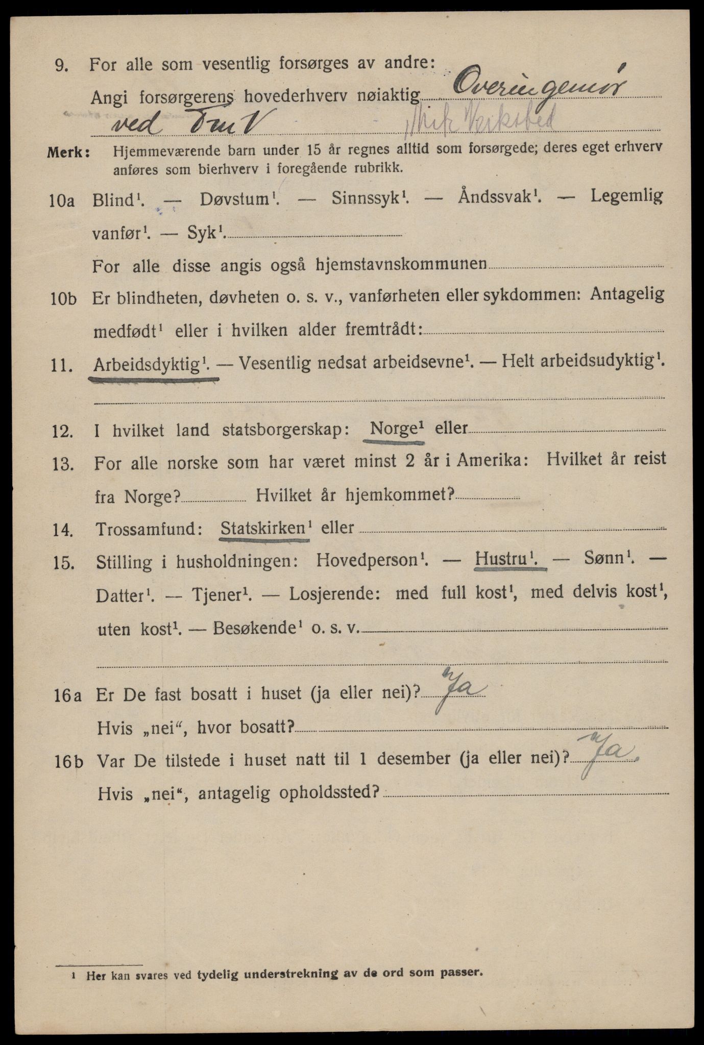 SAT, Folketelling 1920 for 1601 Trondheim kjøpstad, 1920, s. 95395