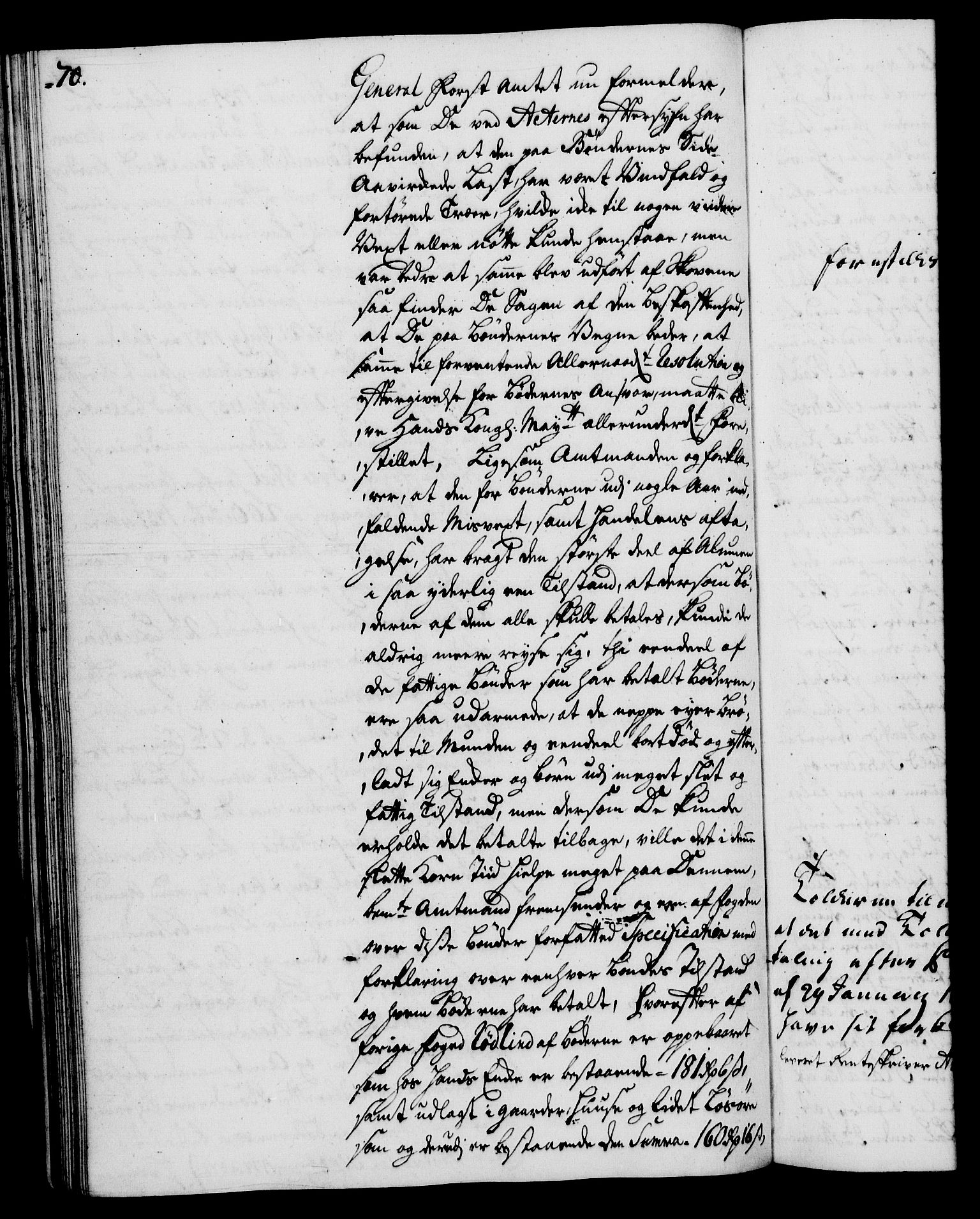 Rentekammeret, Kammerkanselliet, RA/EA-3111/G/Gh/Gha/L0025: Norsk ekstraktmemorialprotokoll (merket RK 53.70), 1743-1744, s. 70