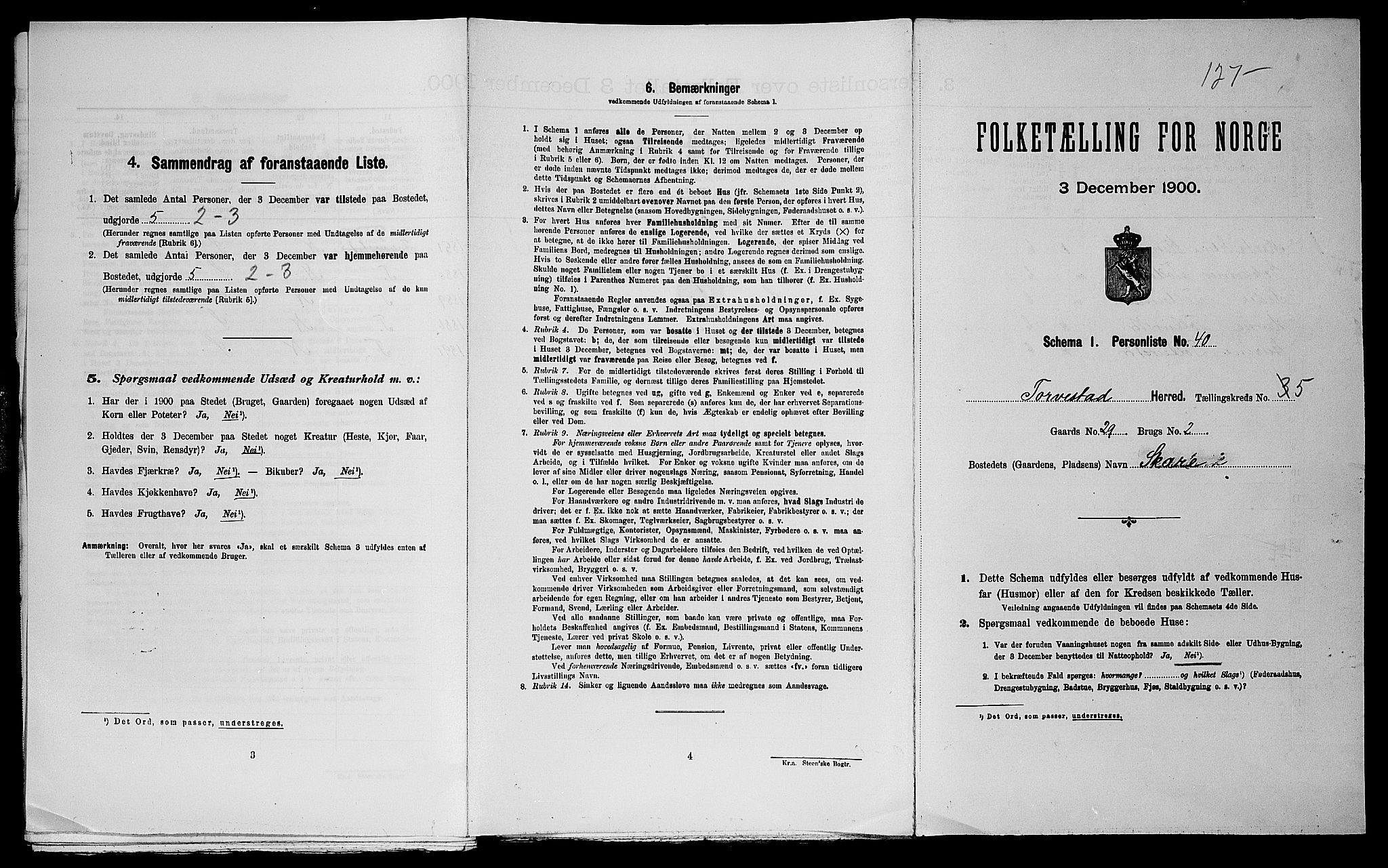 SAST, Folketelling 1900 for 1152 Torvastad herred, 1900, s. 681