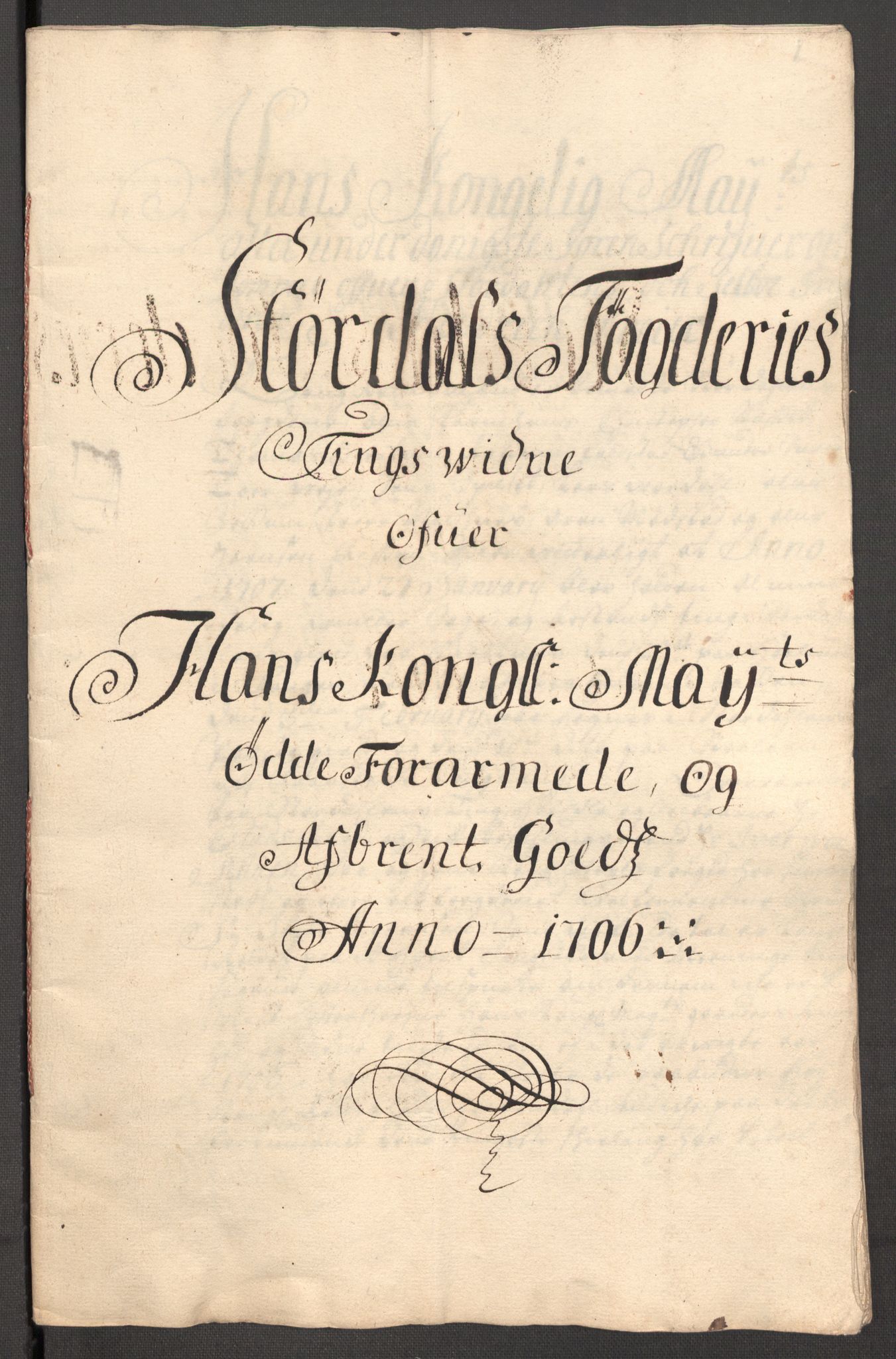 Rentekammeret inntil 1814, Reviderte regnskaper, Fogderegnskap, AV/RA-EA-4092/R62/L4196: Fogderegnskap Stjørdal og Verdal, 1705-1706, s. 487