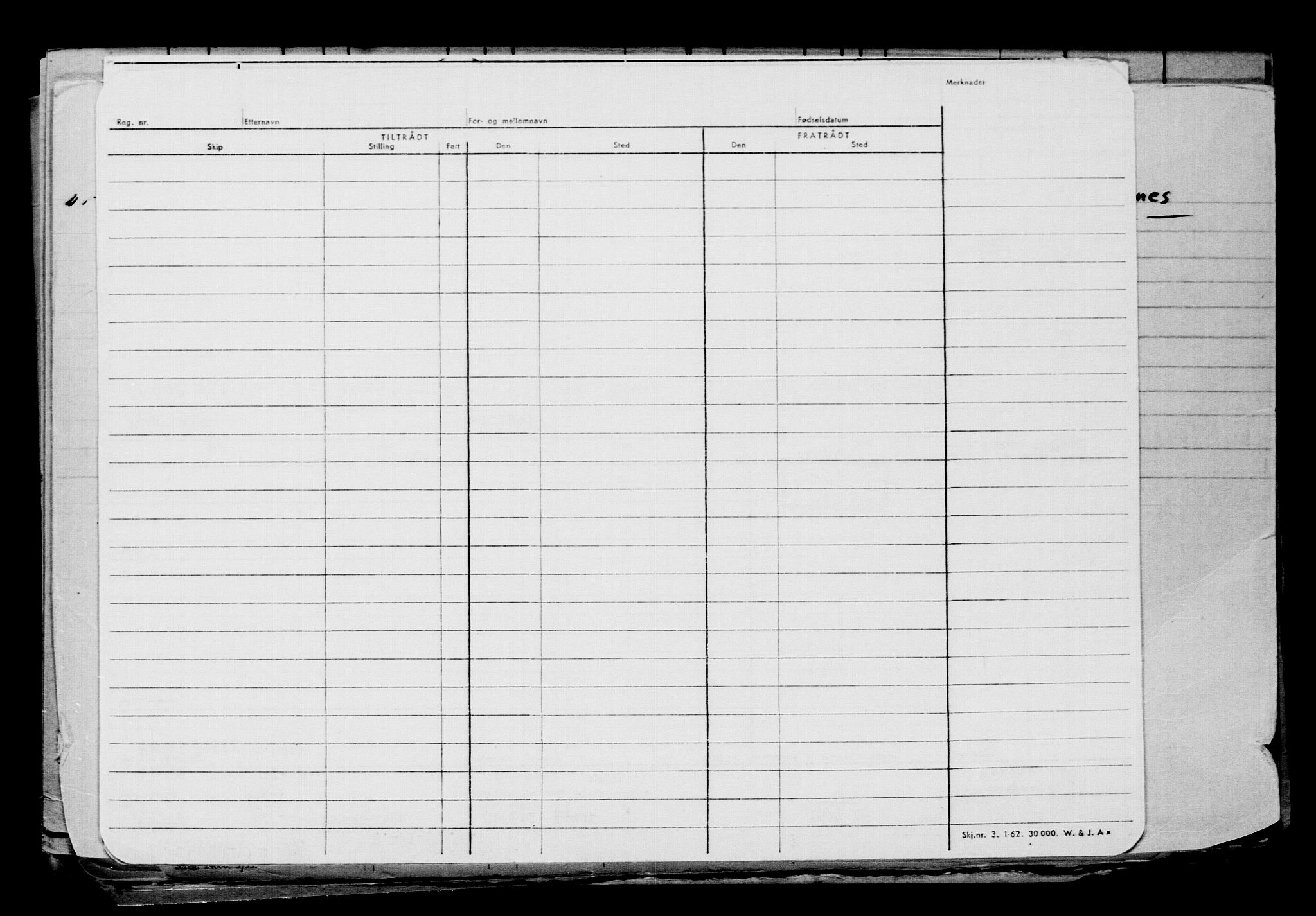 Direktoratet for sjømenn, AV/RA-S-3545/G/Gb/L0141: Hovedkort, 1916, s. 12