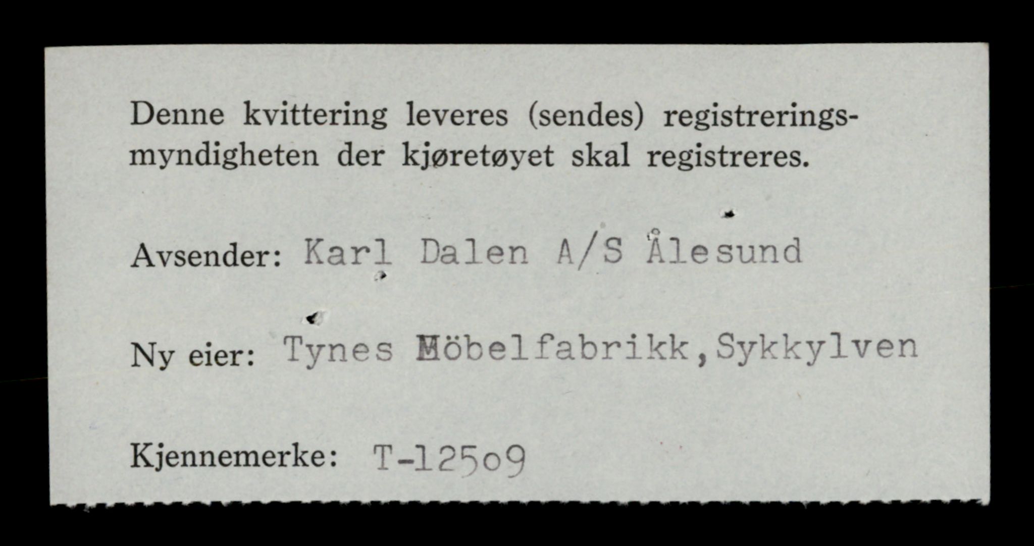 Møre og Romsdal vegkontor - Ålesund trafikkstasjon, SAT/A-4099/F/Fe/L0034: Registreringskort for kjøretøy T 12500 - T 12652, 1927-1998, s. 208