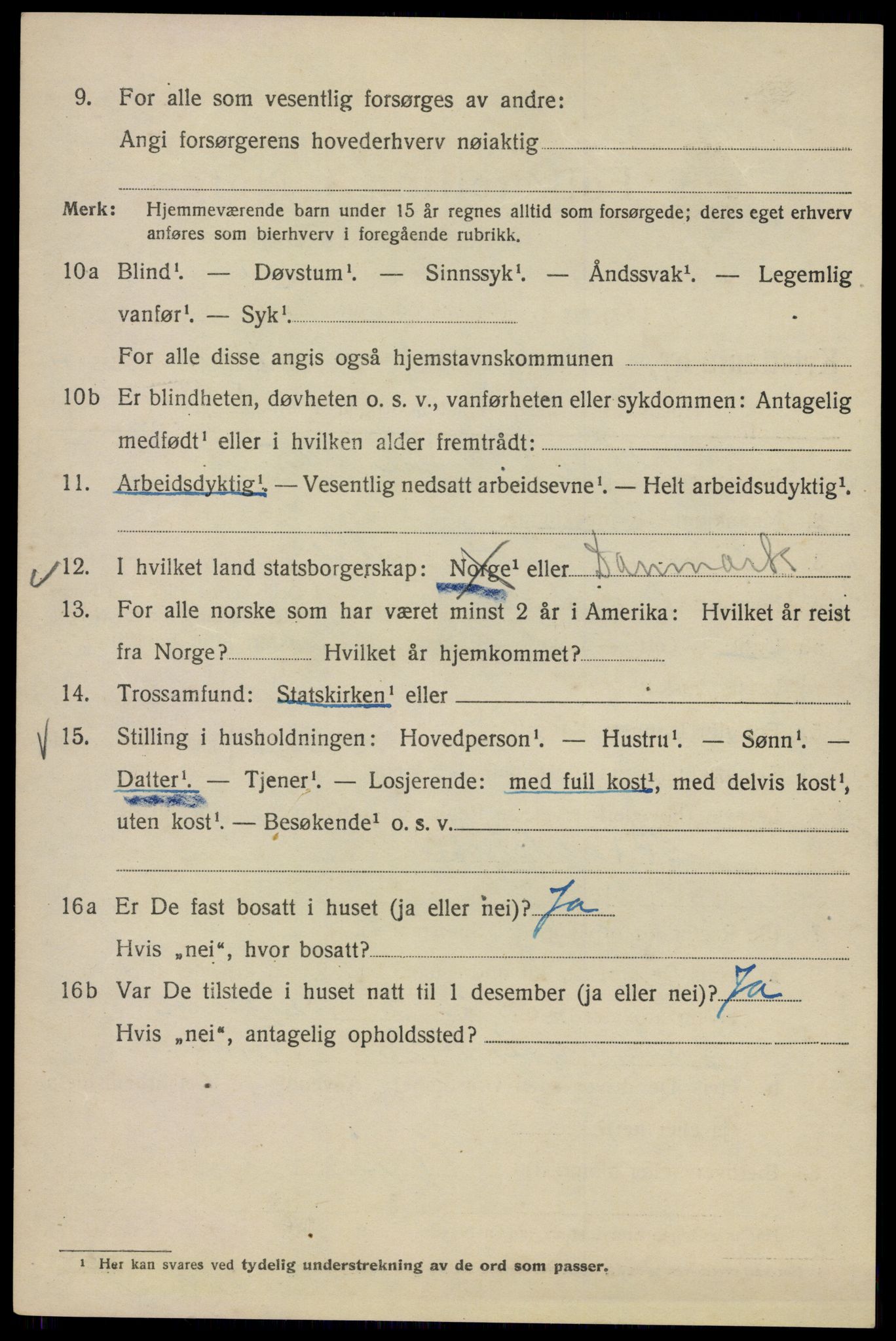 SAO, Folketelling 1920 for 0301 Kristiania kjøpstad, 1920, s. 285296