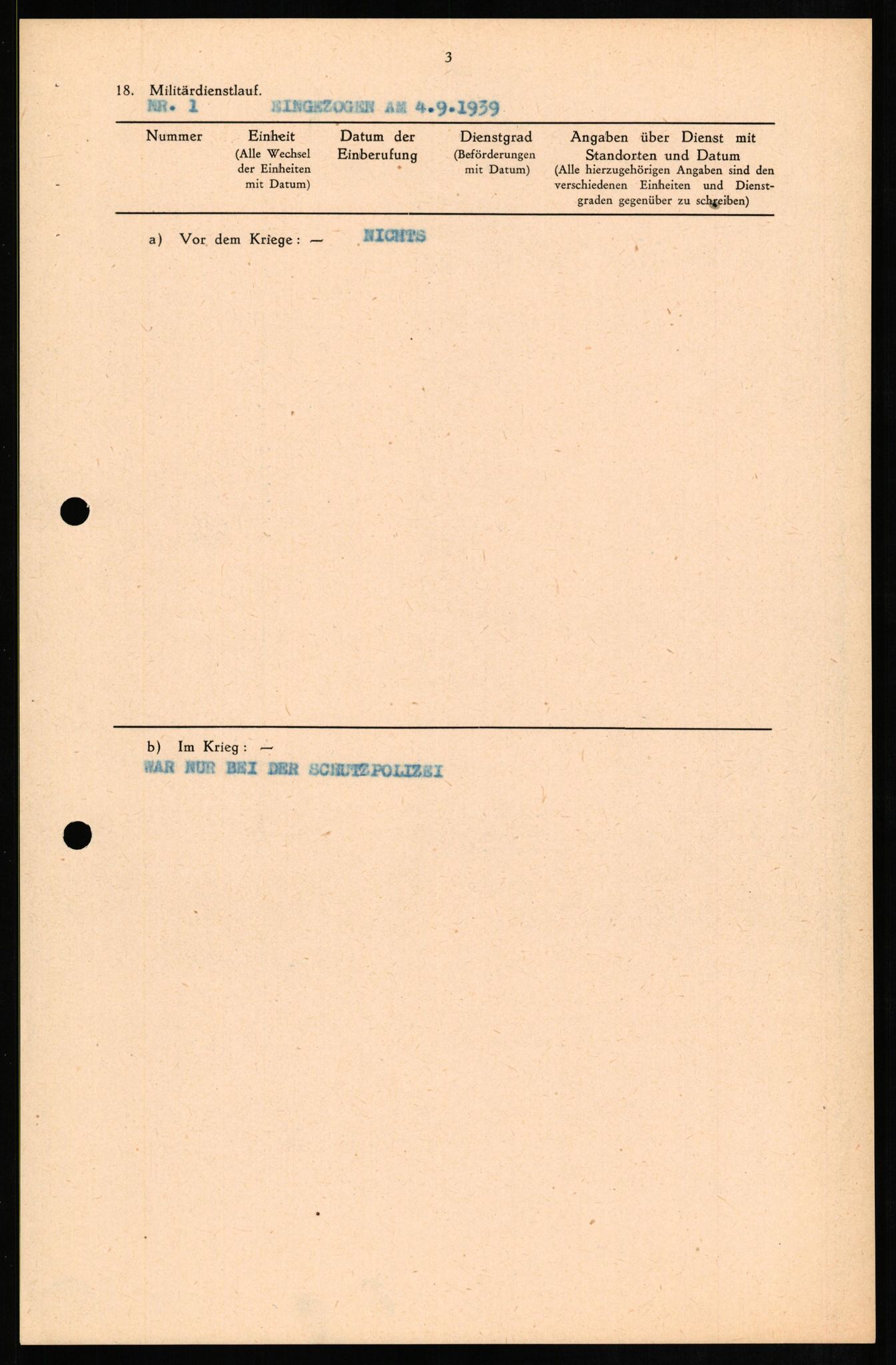 Forsvaret, Forsvarets overkommando II, AV/RA-RAFA-3915/D/Db/L0011: CI Questionaires. Tyske okkupasjonsstyrker i Norge. Tyskere., 1945-1946, s. 342