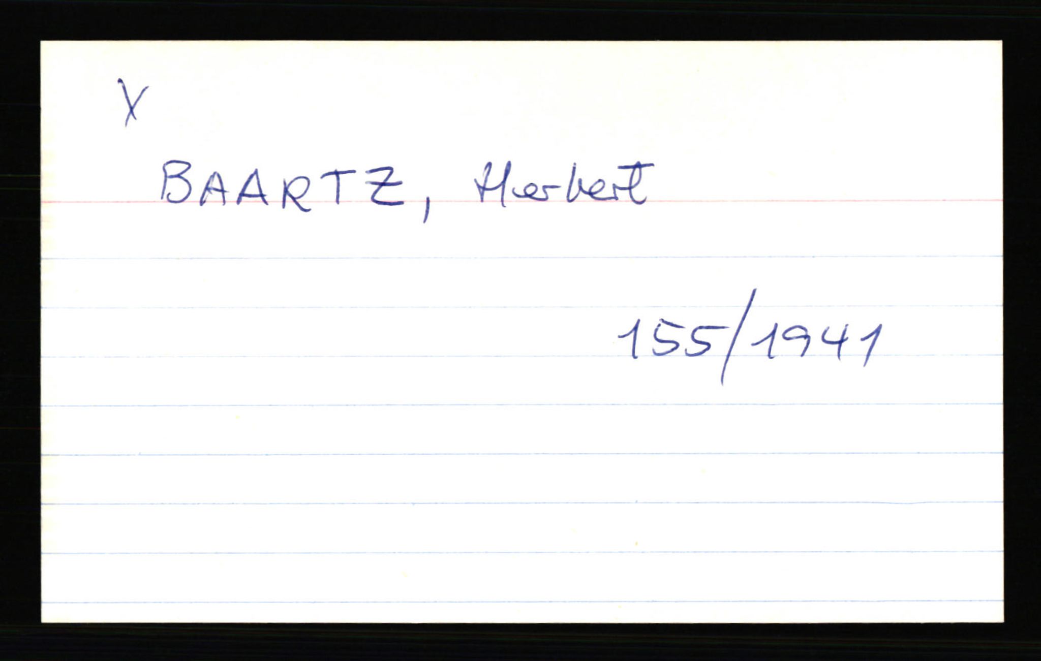 SS- und Polizeigericht Nord (IX), AV/RA-RAFA-3182/0001/C/Ca/L0001: kartotekkort for personer alfabetisk på etternavn: A-C, 1940-1945, s. 306