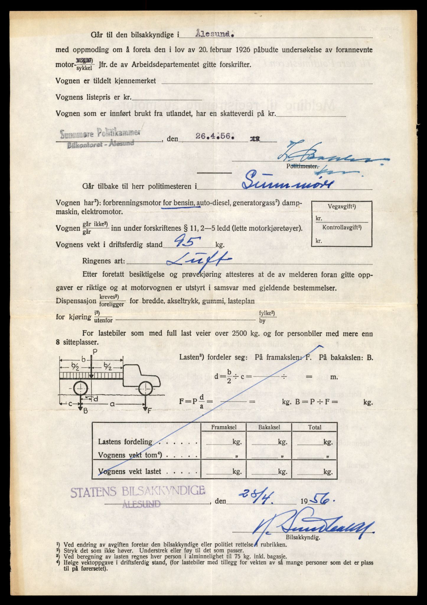 Møre og Romsdal vegkontor - Ålesund trafikkstasjon, AV/SAT-A-4099/F/Fe/L0039: Registreringskort for kjøretøy T 13361 - T 13530, 1927-1998, s. 1939