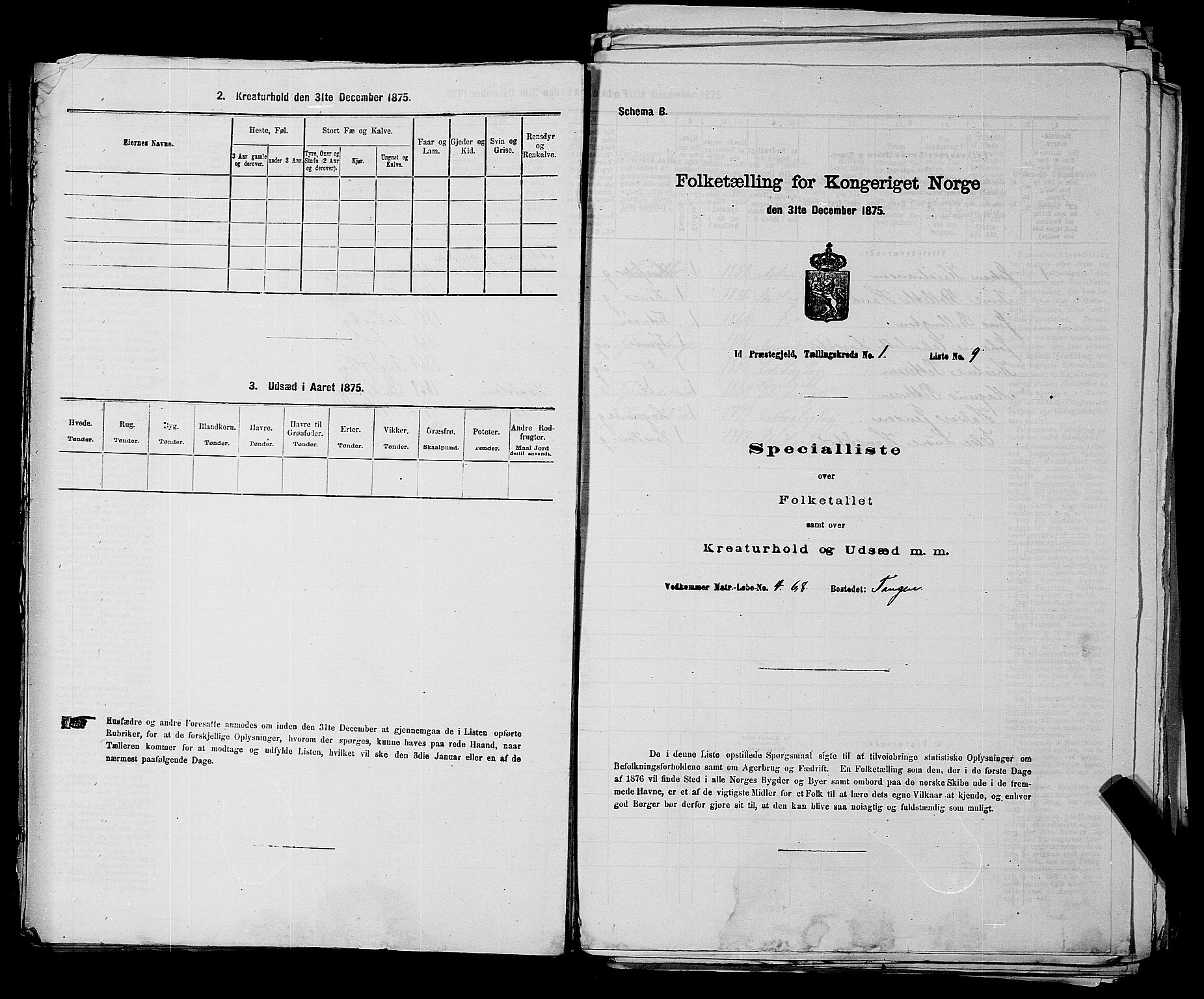 RA, Folketelling 1875 for 0117P Idd prestegjeld, 1875, s. 77