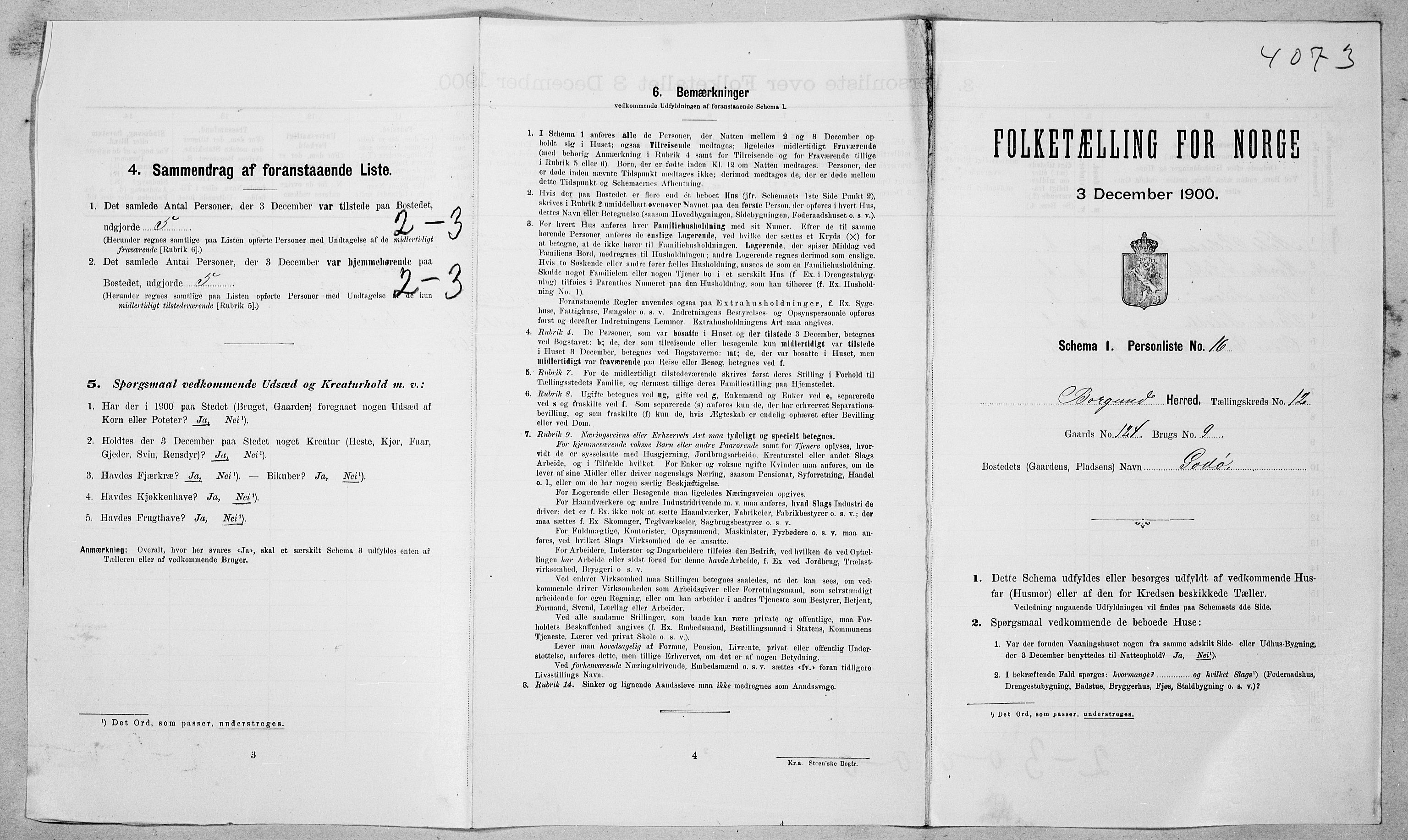SAT, Folketelling 1900 for 1531 Borgund herred, 1900, s. 1306
