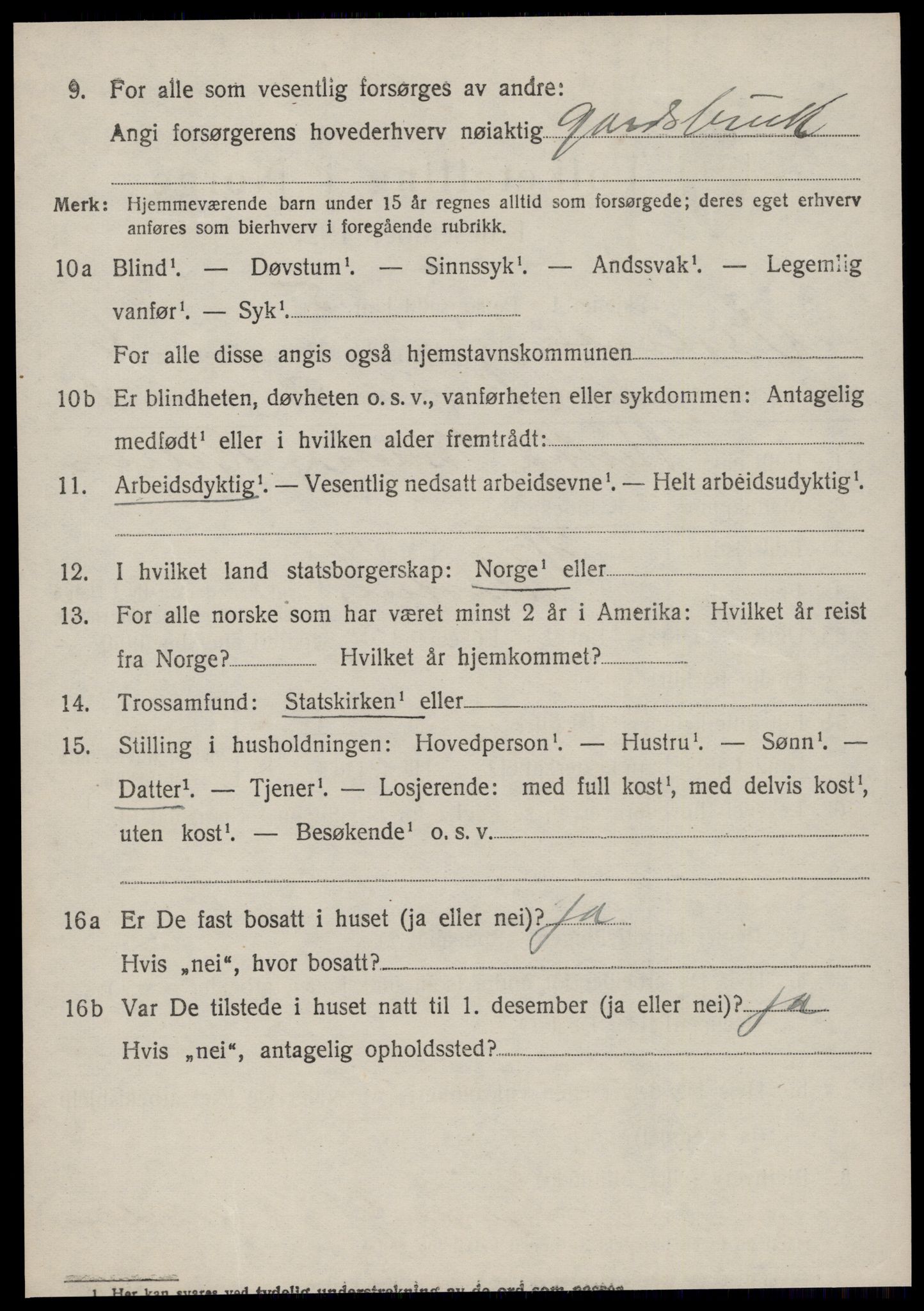 SAT, Folketelling 1920 for 1535 Vestnes herred, 1920, s. 4322