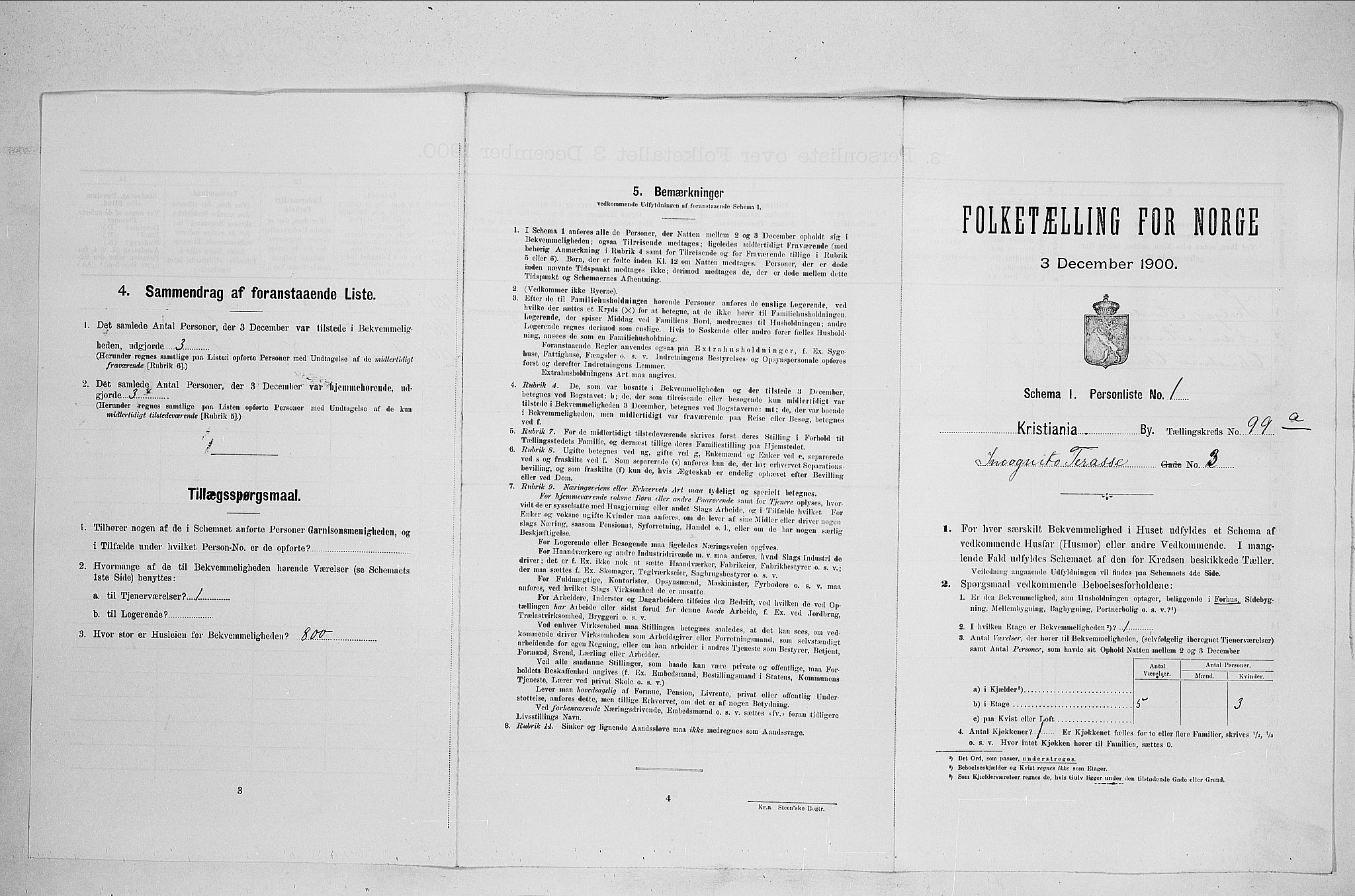 SAO, Folketelling 1900 for 0301 Kristiania kjøpstad, 1900, s. 41907