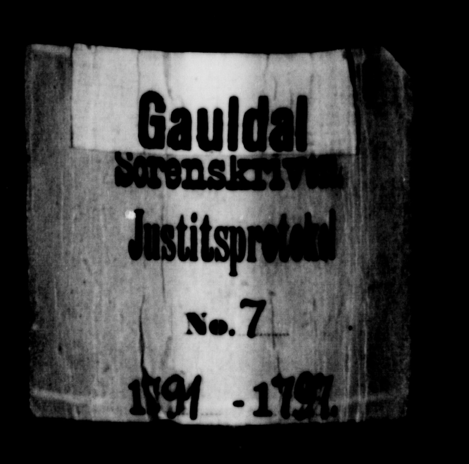 Gauldal sorenskriveri, SAT/A-0014/1/1/1A/L0008: Tingbok 7, 1791-1797