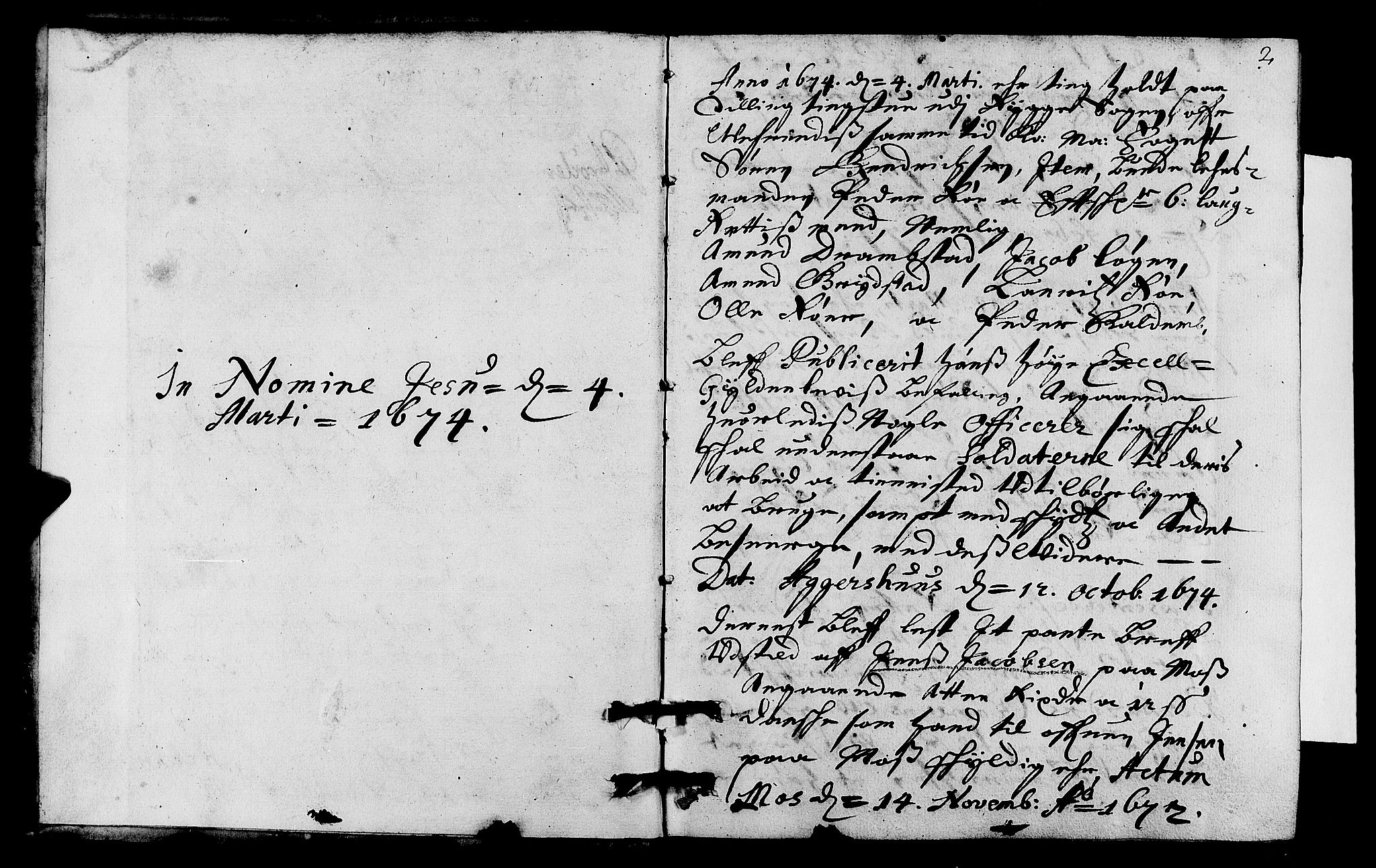 Moss sorenskriveri, SAO/A-10168, 1674-1675, s. 1b-2a