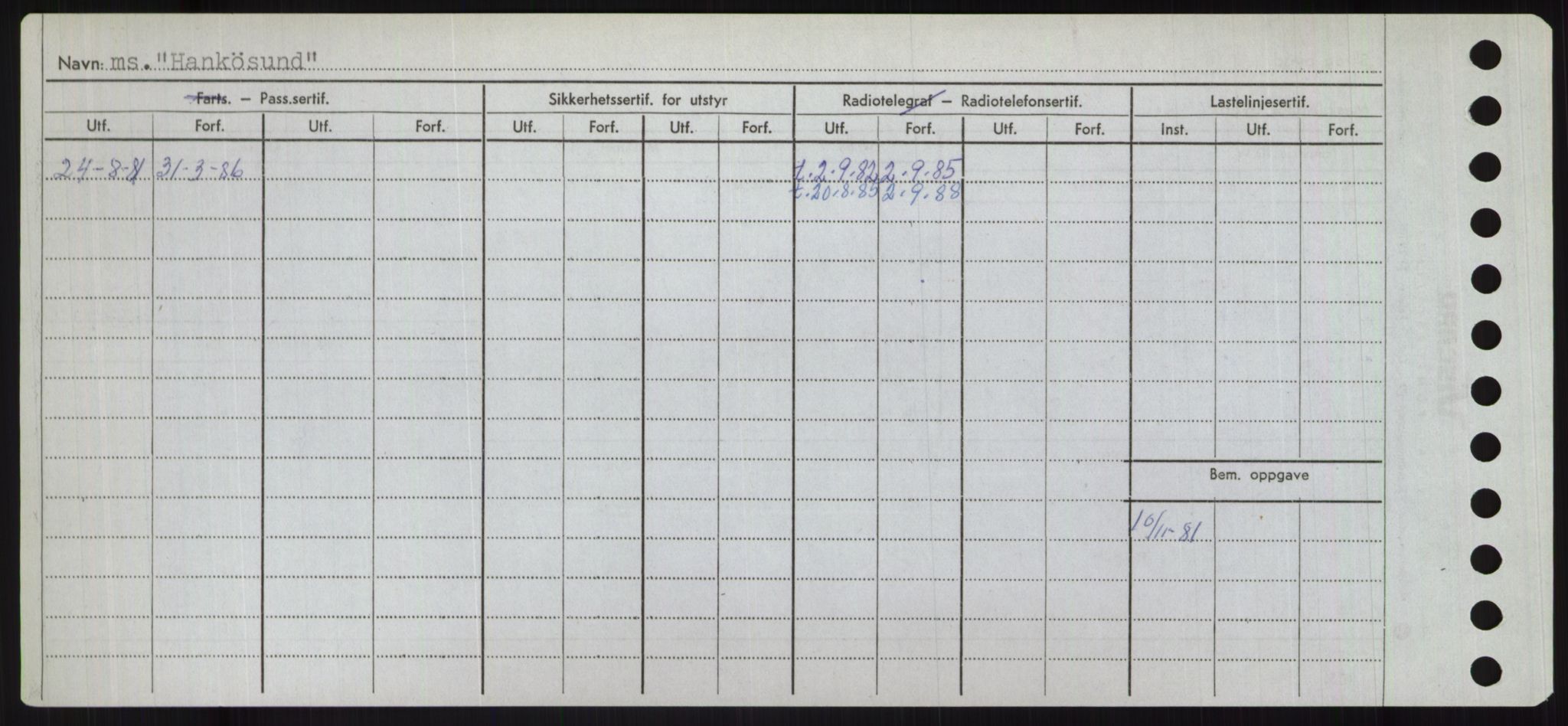 Sjøfartsdirektoratet med forløpere, Skipsmålingen, RA/S-1627/H/Ha/L0002/0002: Fartøy, Eik-Hill / Fartøy, G-Hill, s. 442