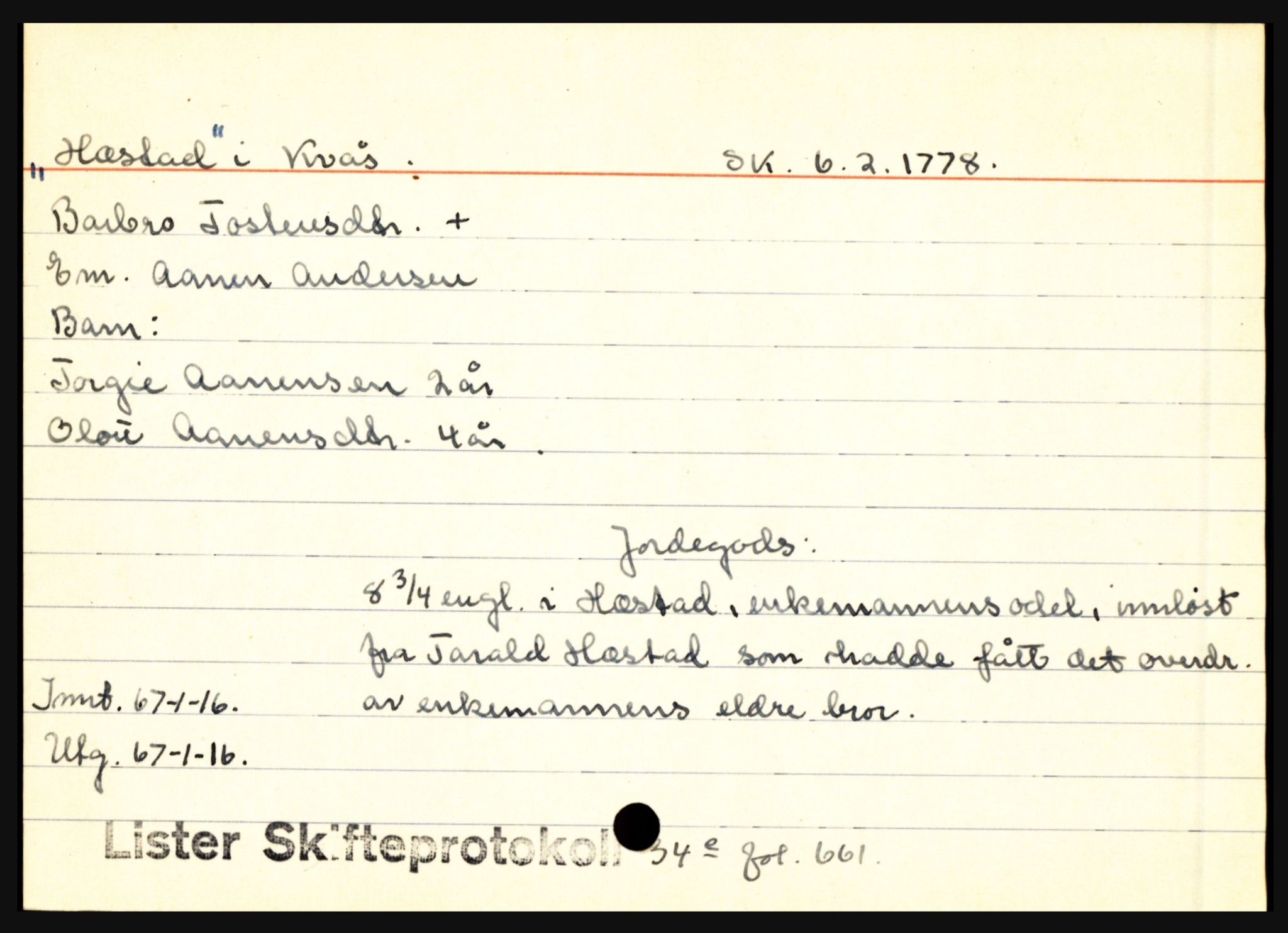 Lister sorenskriveri, AV/SAK-1221-0003/H, s. 15741