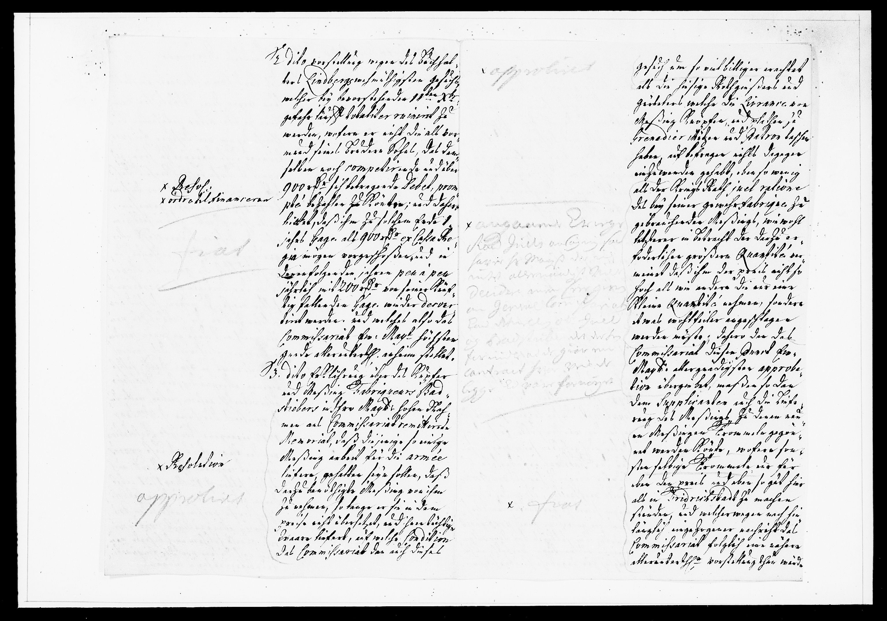 Krigskollegiet, Krigskancelliet, DRA/A-0006/-/1130-1137: Refererede sager, 1736, s. 463
