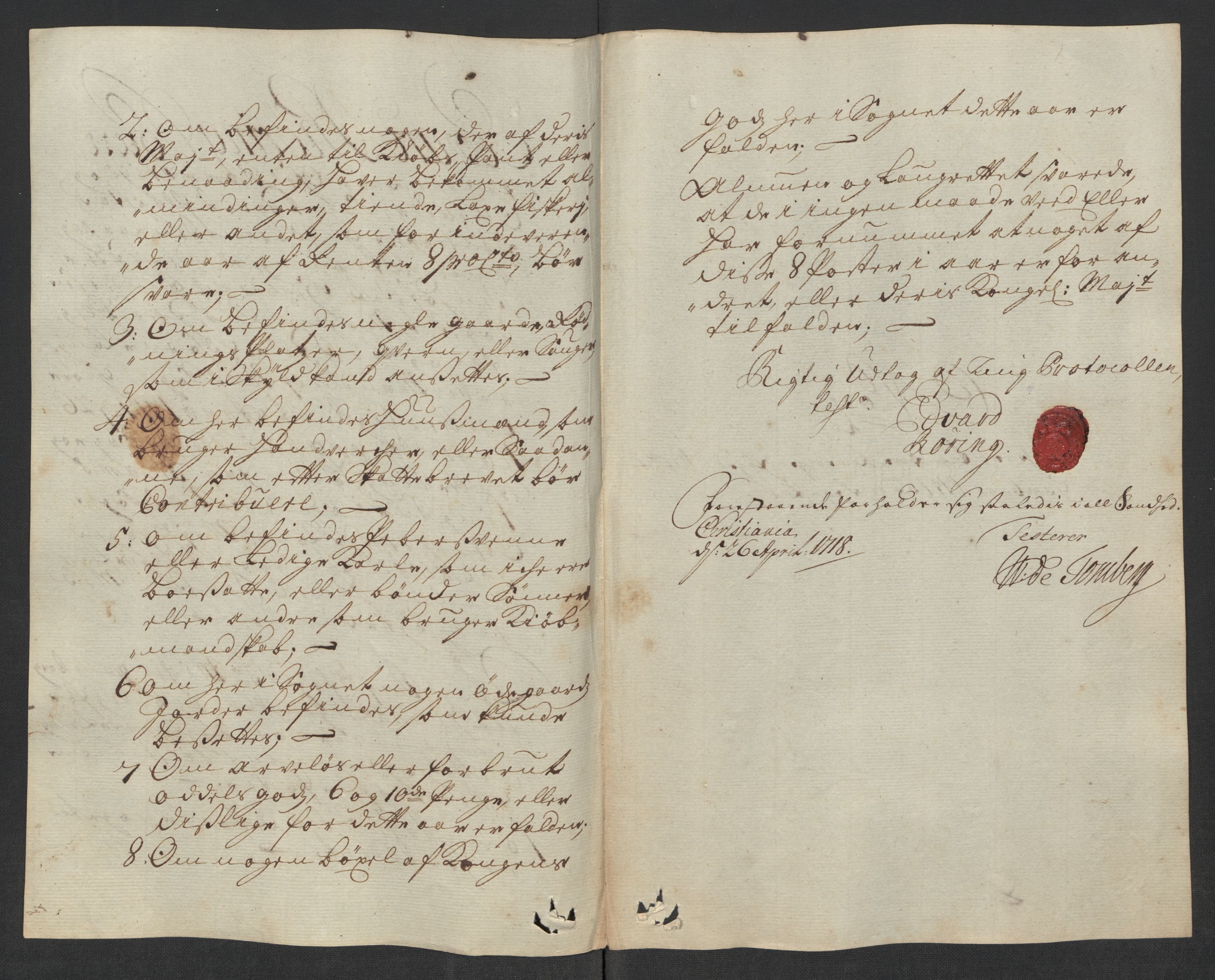 Rentekammeret inntil 1814, Reviderte regnskaper, Fogderegnskap, RA/EA-4092/R12/L0726: Fogderegnskap Øvre Romerike, 1717, s. 101