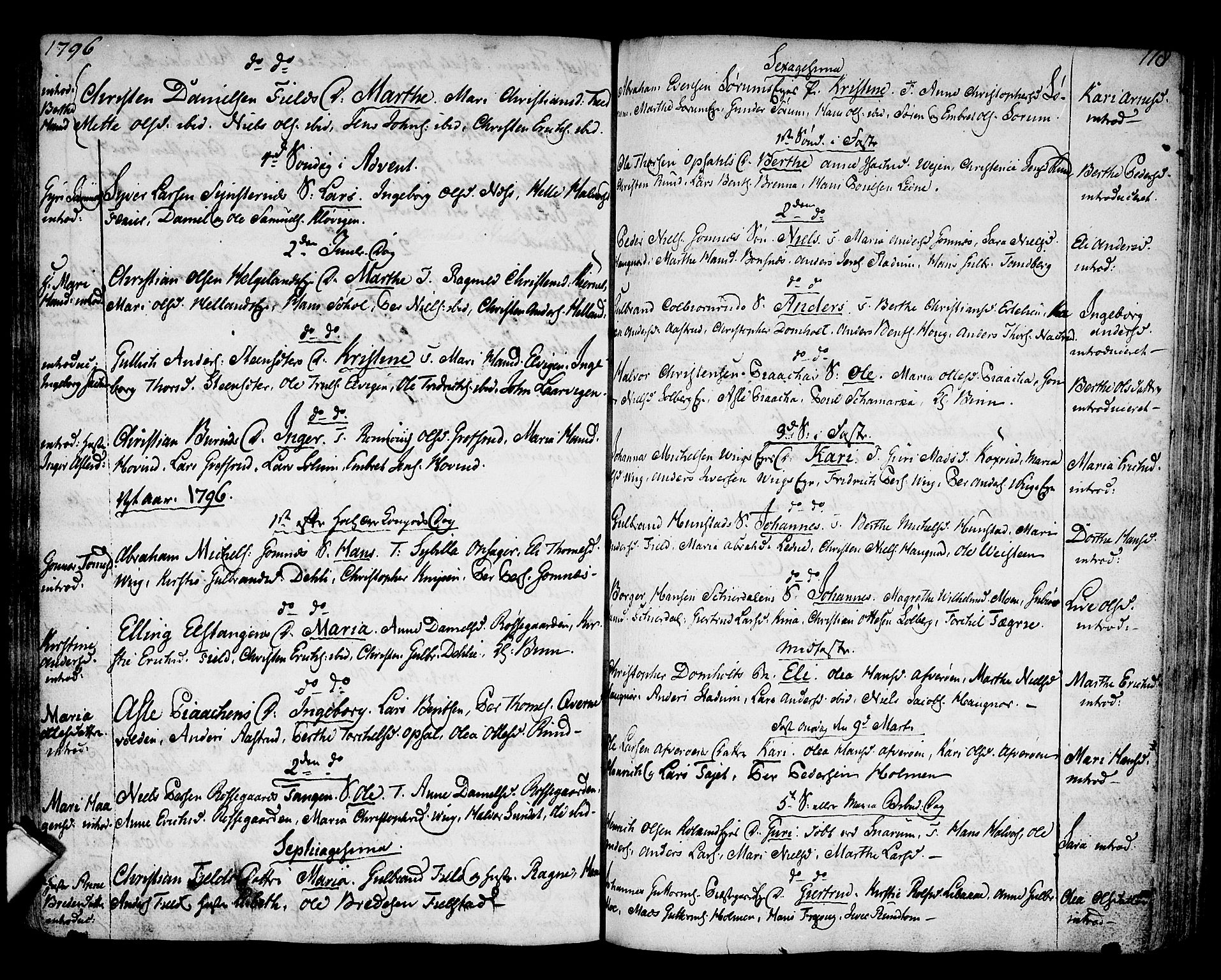 Hole kirkebøker, SAKO/A-228/F/Fa/L0002: Ministerialbok nr. I 2, 1766-1814, s. 118
