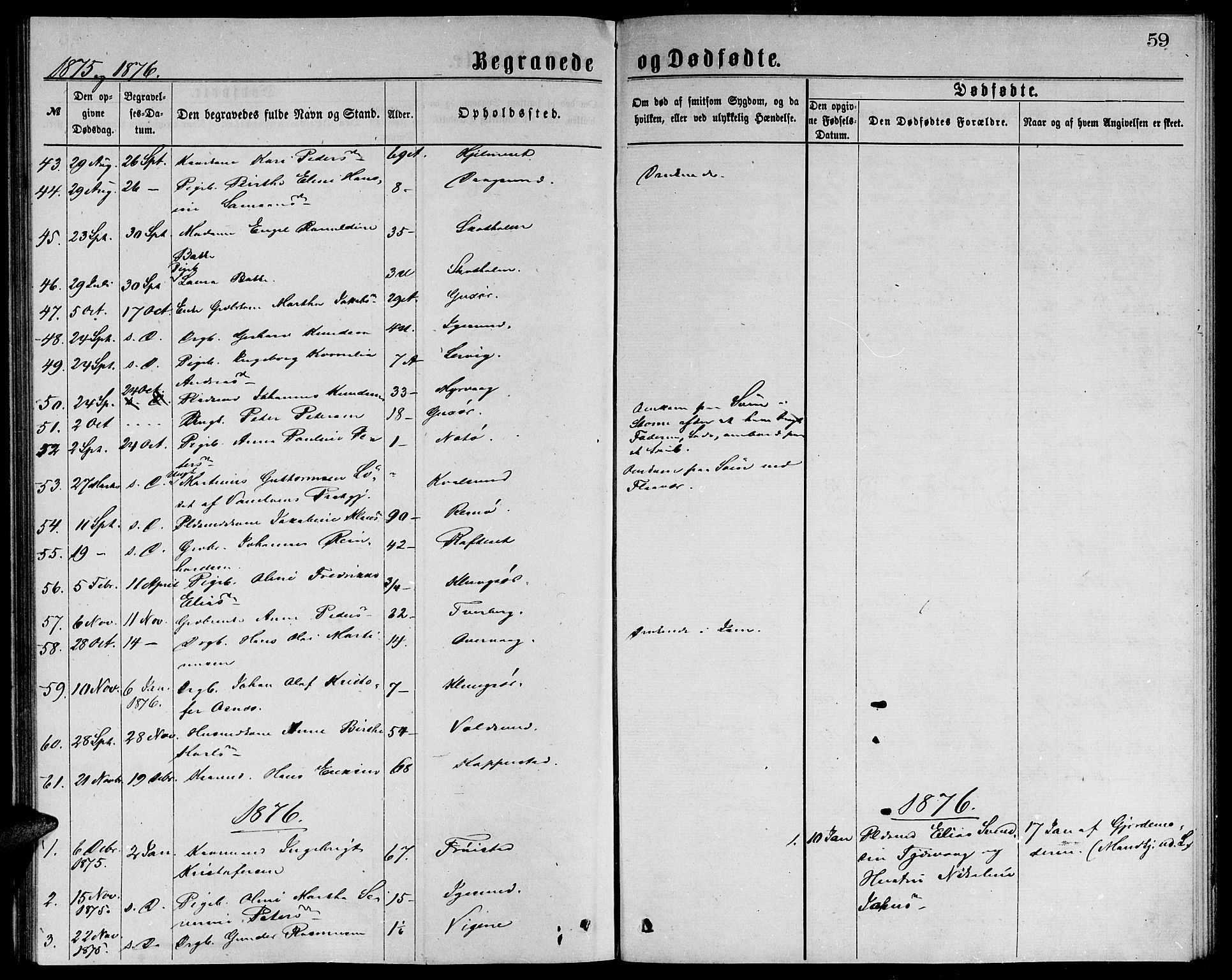 Ministerialprotokoller, klokkerbøker og fødselsregistre - Møre og Romsdal, AV/SAT-A-1454/507/L0072: Ministerialbok nr. 507A07, 1869-1878, s. 59