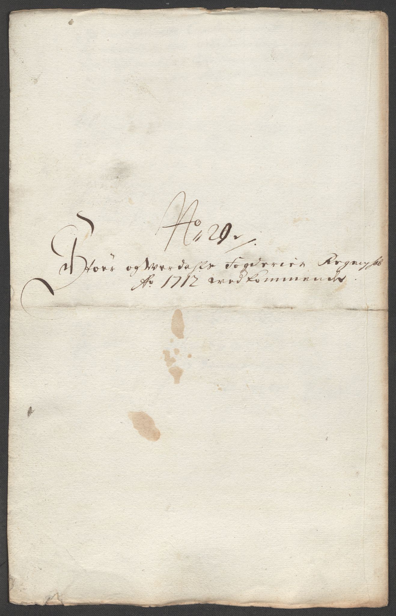 Rentekammeret inntil 1814, Reviderte regnskaper, Fogderegnskap, RA/EA-4092/R62/L4202: Fogderegnskap Stjørdal og Verdal, 1712, s. 275