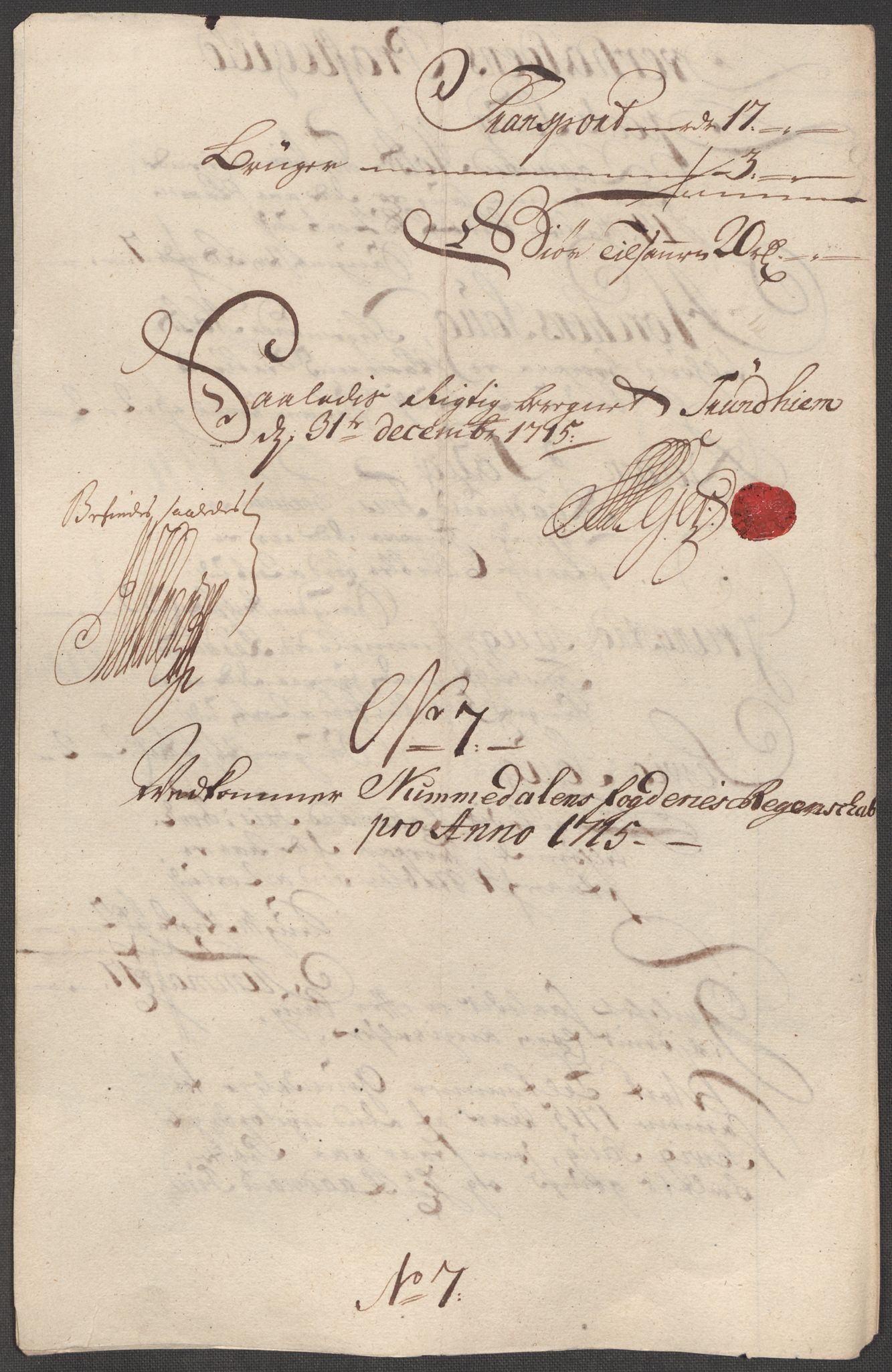 Rentekammeret inntil 1814, Reviderte regnskaper, Fogderegnskap, AV/RA-EA-4092/R64/L4436: Fogderegnskap Namdal, 1715, s. 126