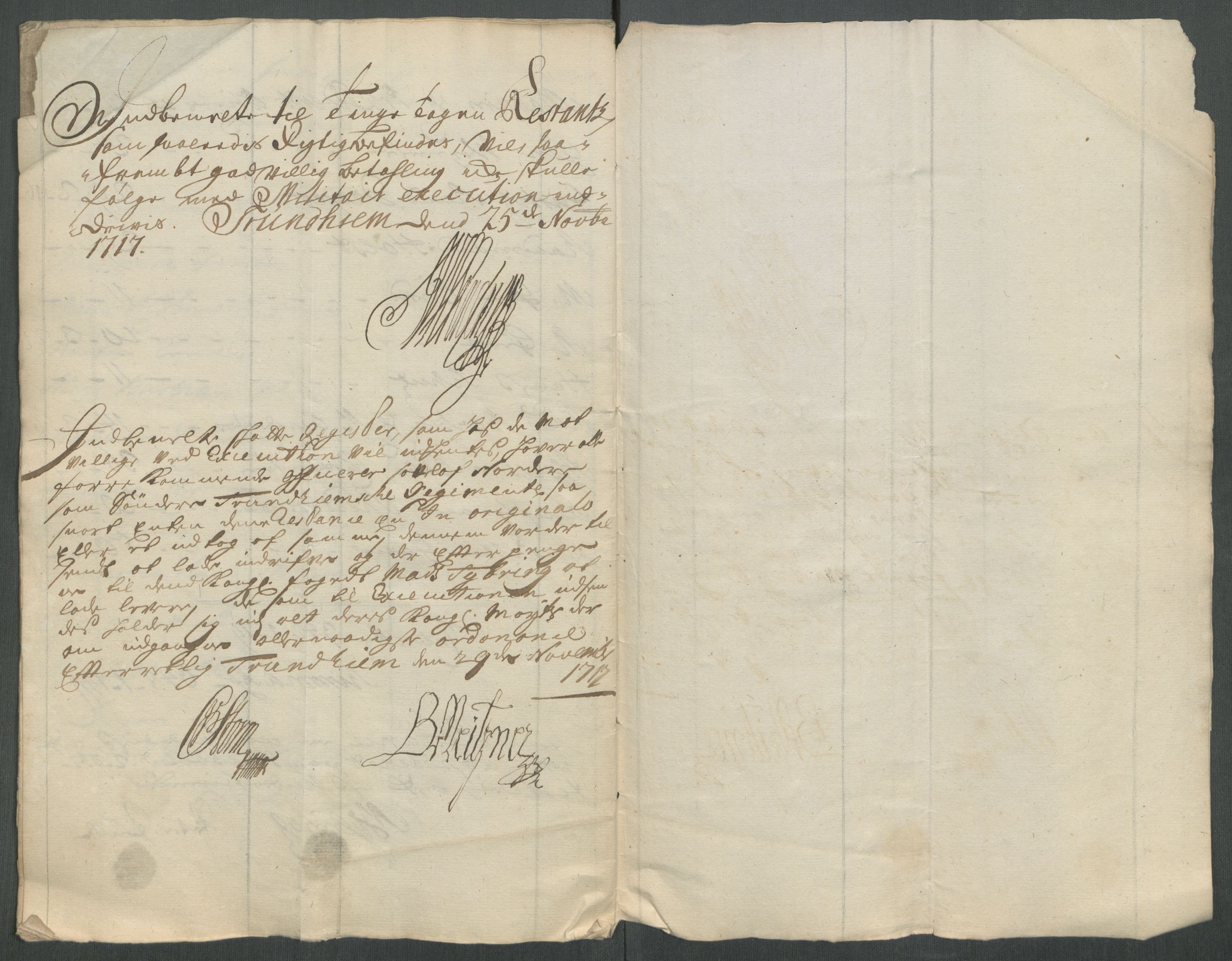 Rentekammeret inntil 1814, Reviderte regnskaper, Fogderegnskap, RA/EA-4092/R61/L4116: Fogderegnskap Strinda og Selbu, 1717-1718, s. 247